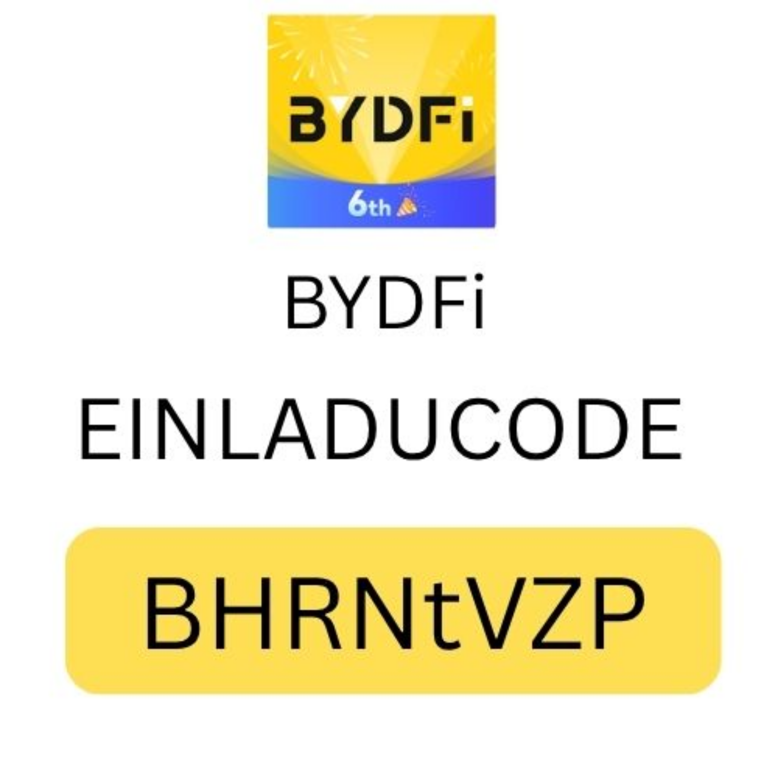 BYDFi Einladungscode „BHRNtVZP“ – 20 % Rabatt & 4.000 $ Bonus