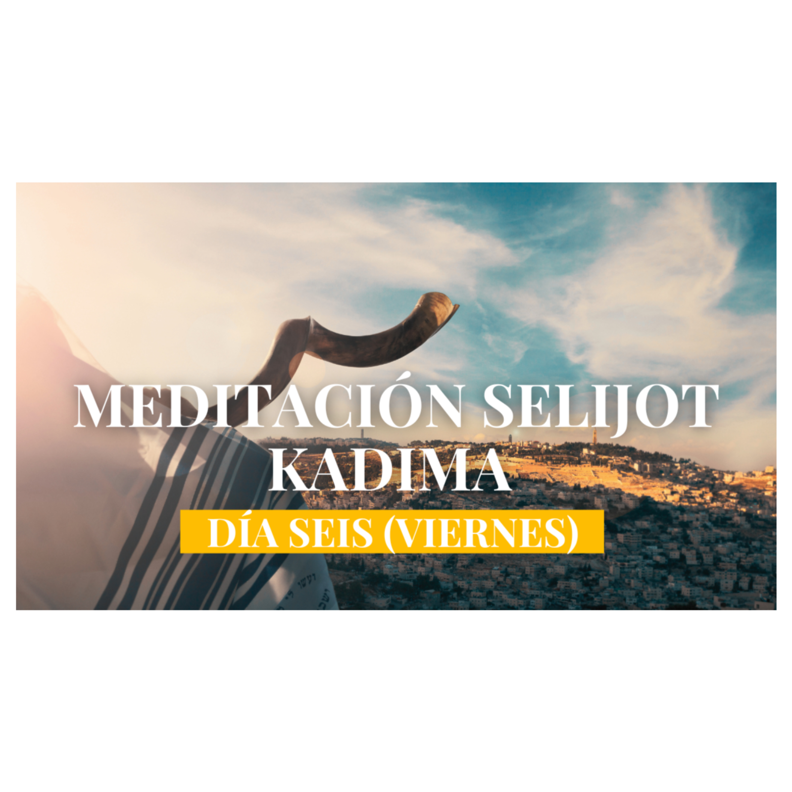 Meditación Kadima Día 6 (viernes)| Yosef y David: Encuentra el Camino de la Teshuvá (Retorno a Di-s) episode artwork
