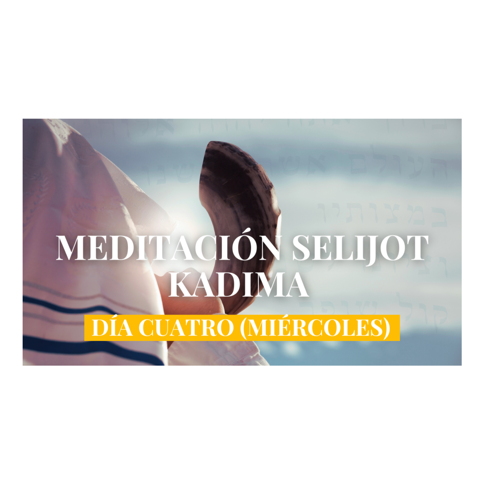 Meditación Kadima Día 4 (Miércoles)| Moshé Rabenu: La Fuerza de la Humildad y la Guía Espiritual episode artwork