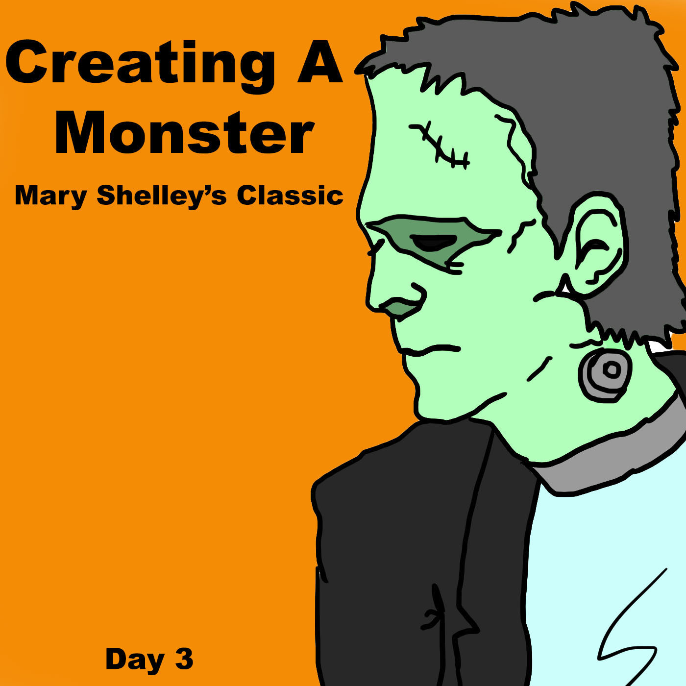 Reading Day- Frankenstein; or, The Modern Prometheus Day 3