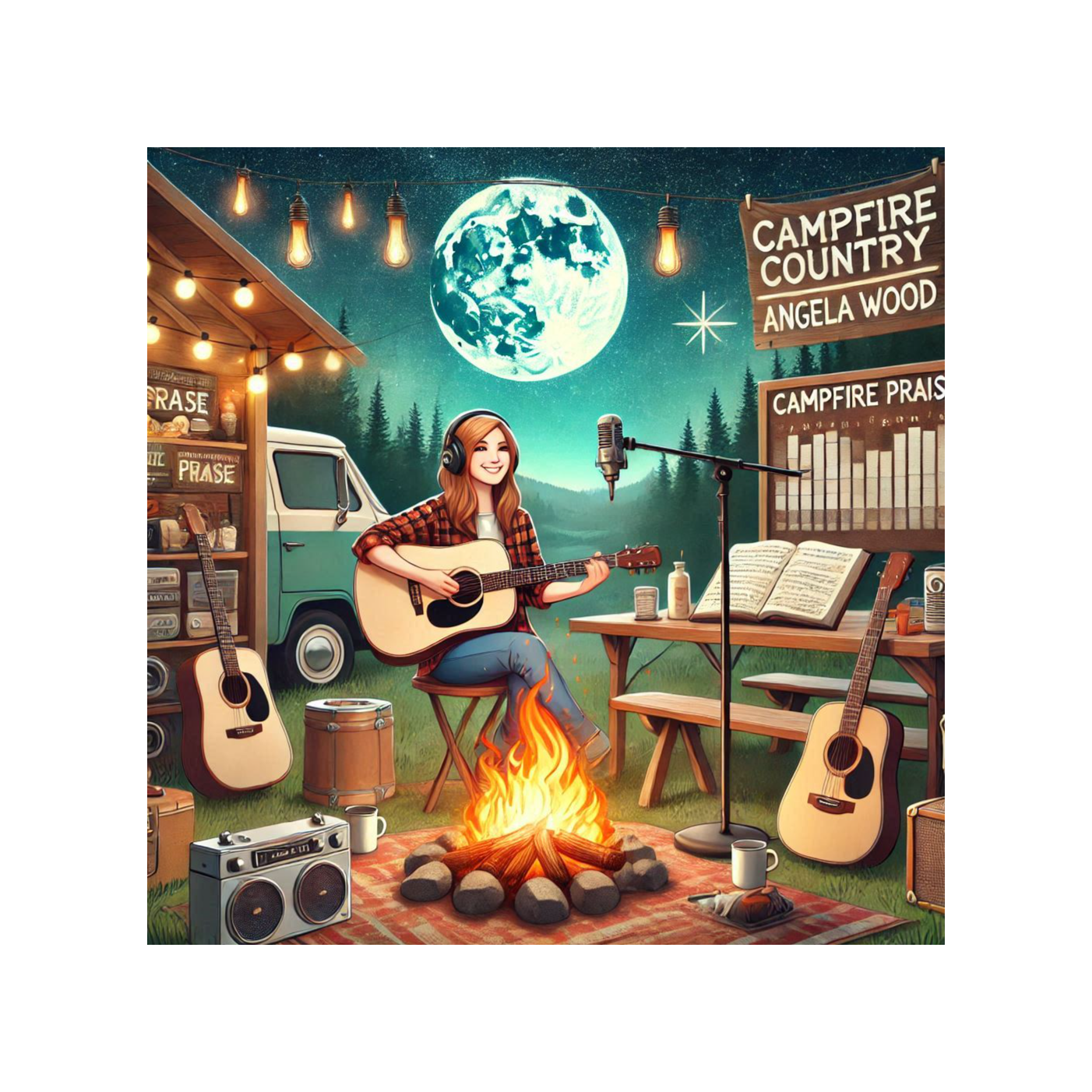 Campfire Praise with Angela Wood 02/14/25 episode artwork