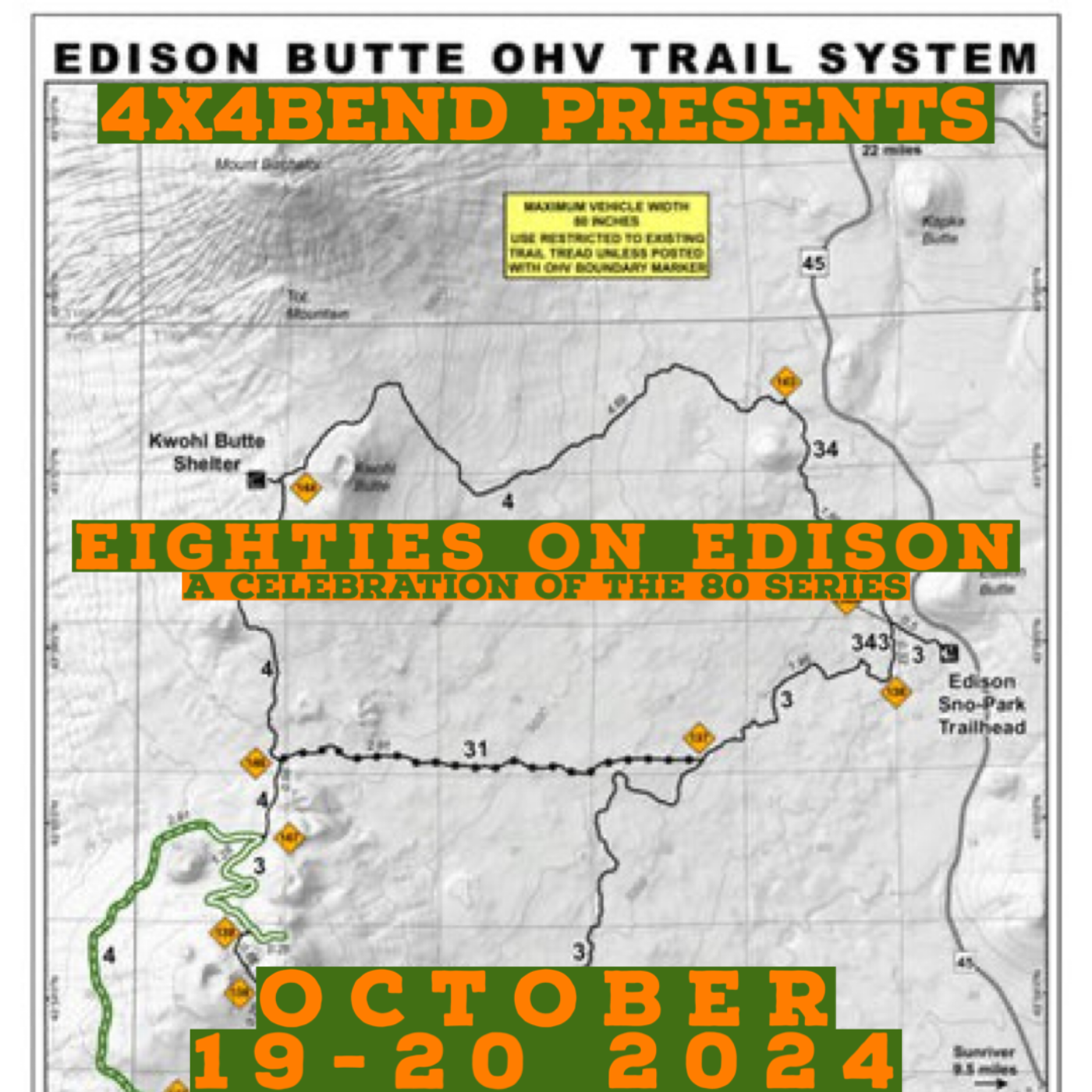 80's on Edison 2024 Special, the coolest 80 series Land Cruiser event in Oregon, plus math! episode artwork