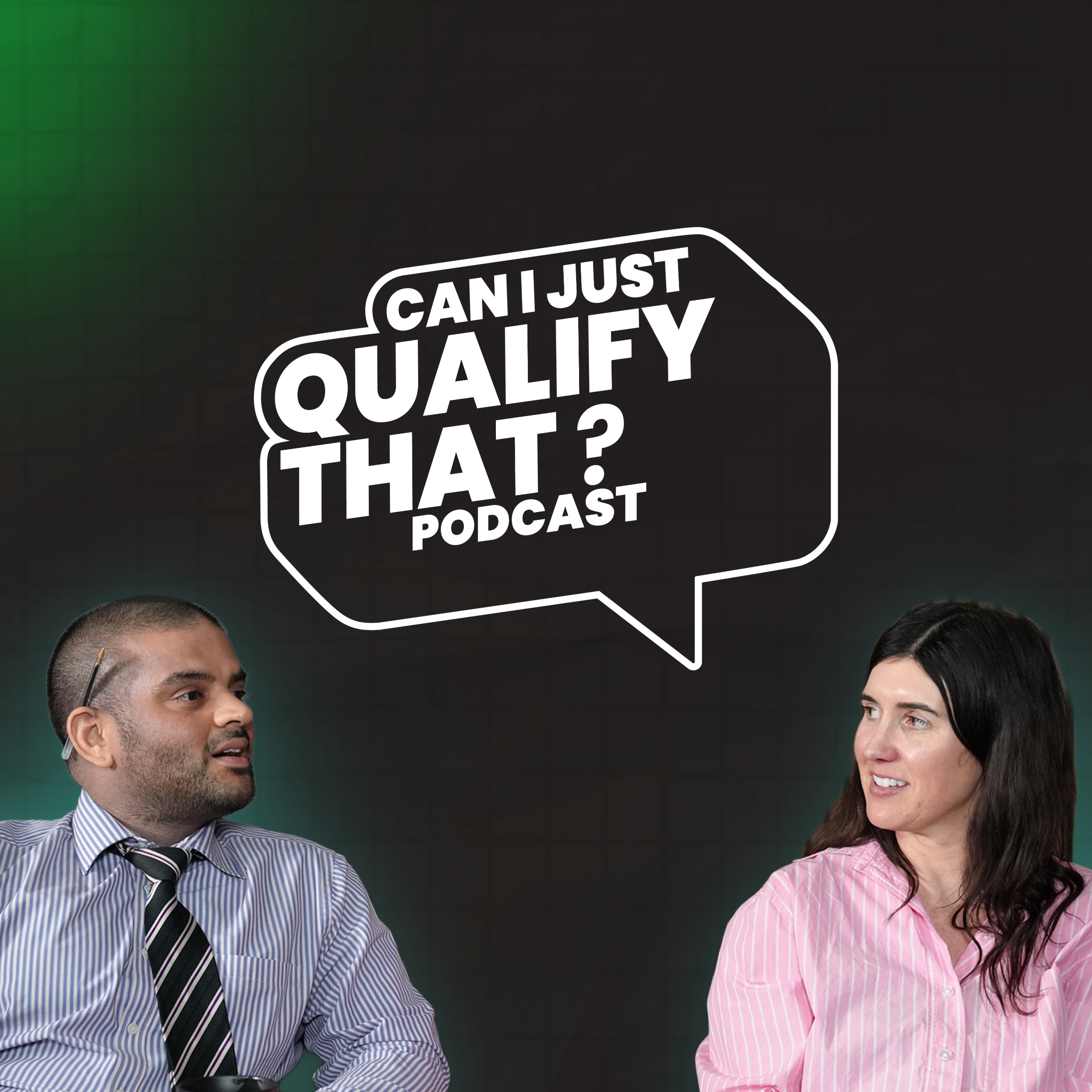 Can I Just Qualify That? podcast artwork