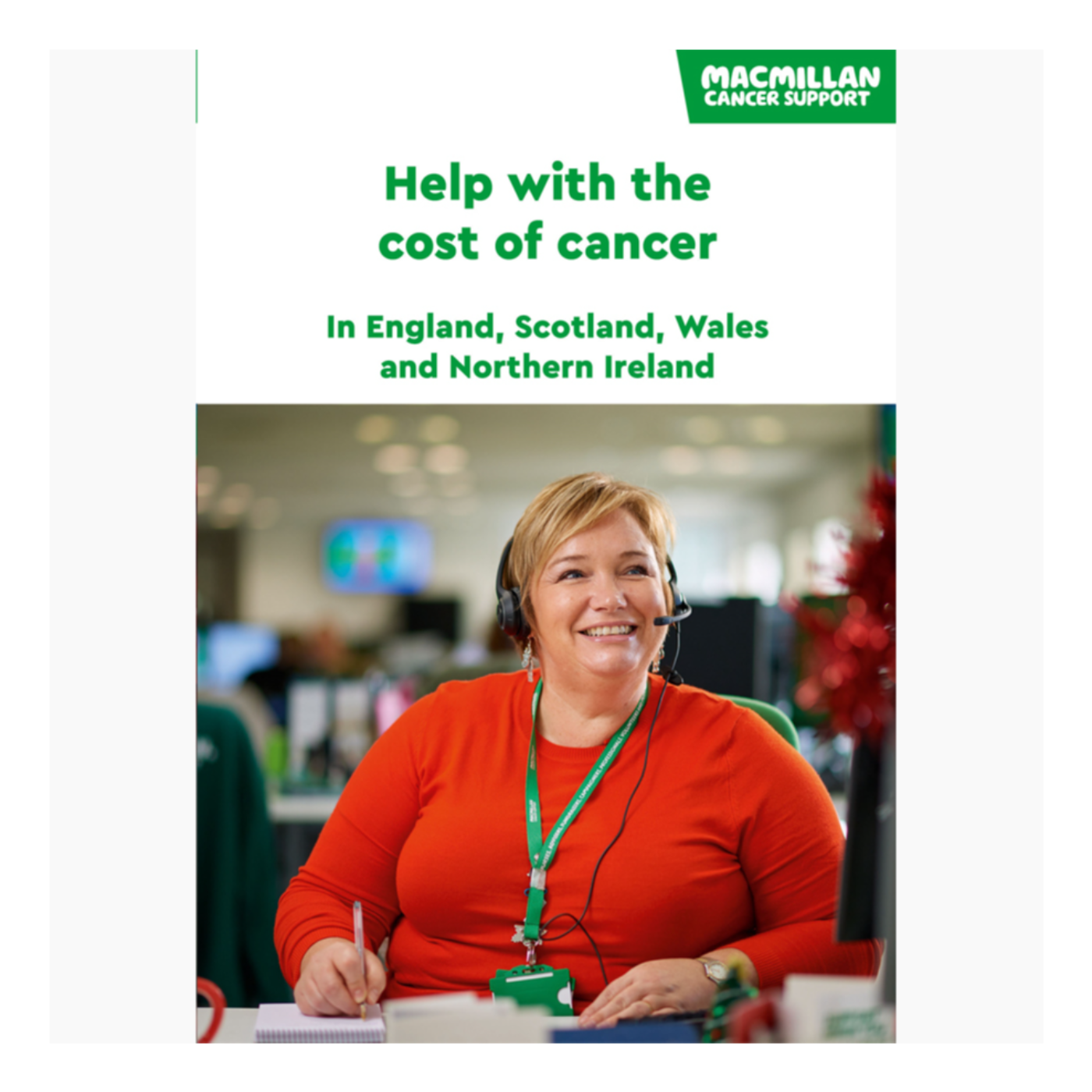 Macmillan Cancer Support: A Review of Financial and Work Support episode artwork