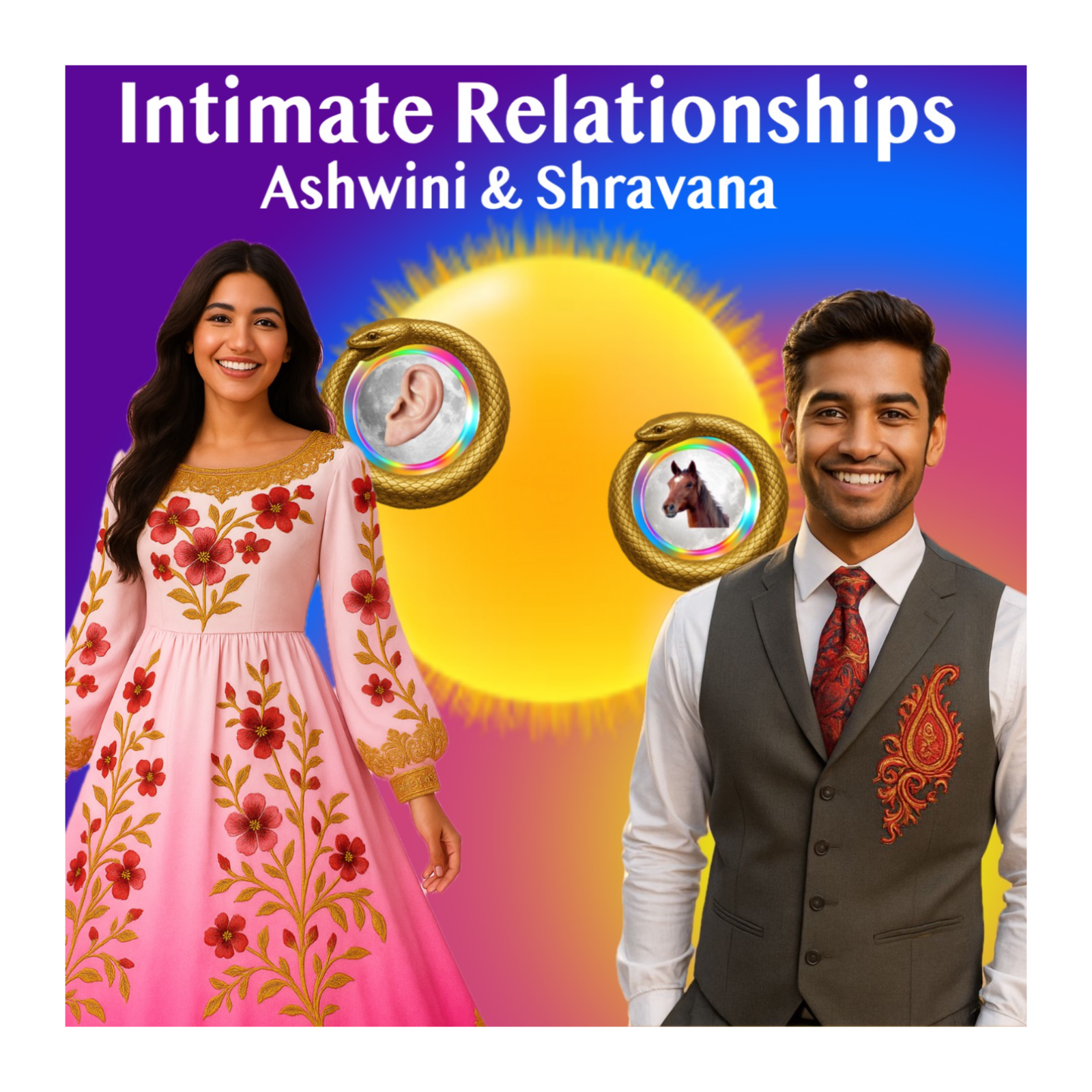 Intimate Relationships - Dynamism in Partners - Ashwini and Shravana Nakshatra