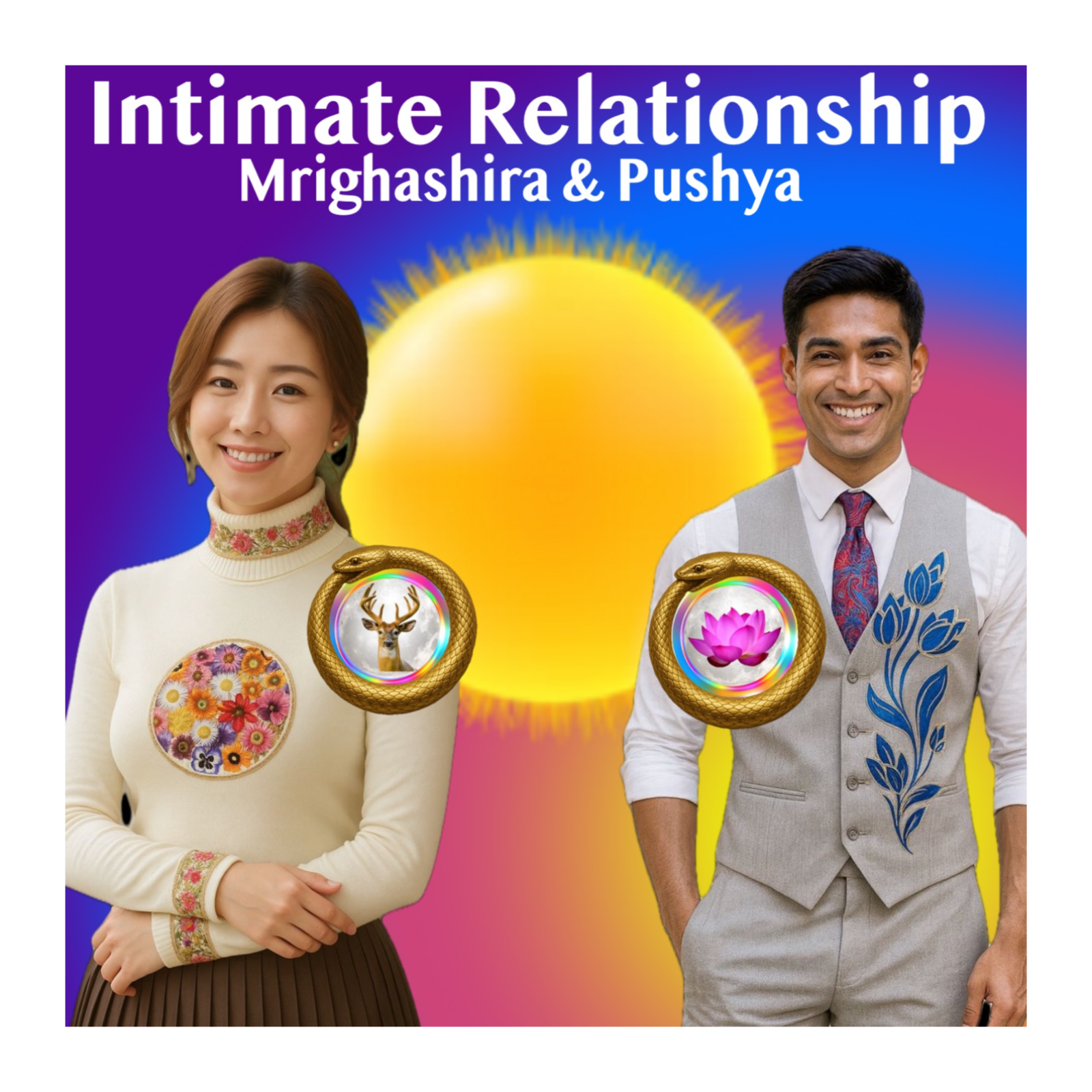 Intimate Relationship - Dynamism in Partners - Mrighashira And Pushya Nakshatra