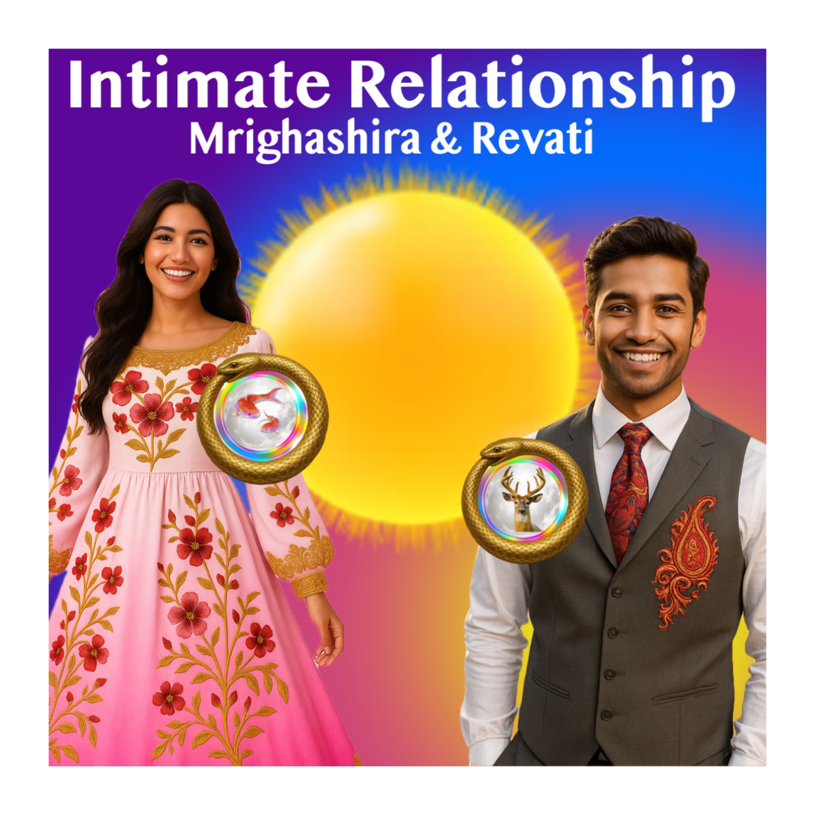 Intimate Relationship - Dynamism in Partners - Mrighashira And Revati Nakshatra
