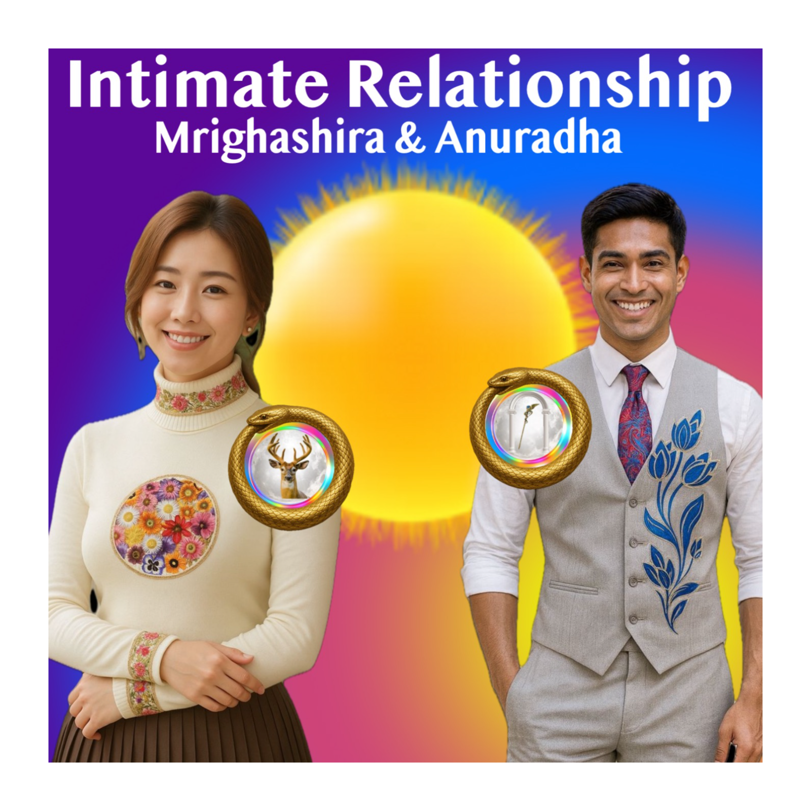Intimate Relationship - Dynamism in Partners - Mrighashira And Anuradha Nakshatra