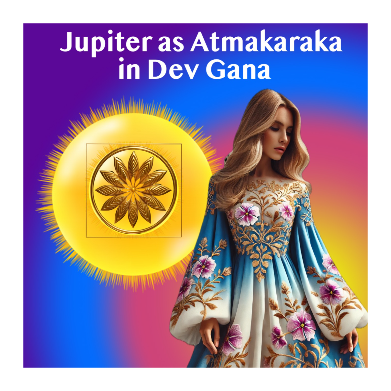 Jupiter as Atmakaraka in Deva Gana — Wisdom as Blessing, Not Display (Vedic Lightworker Series)