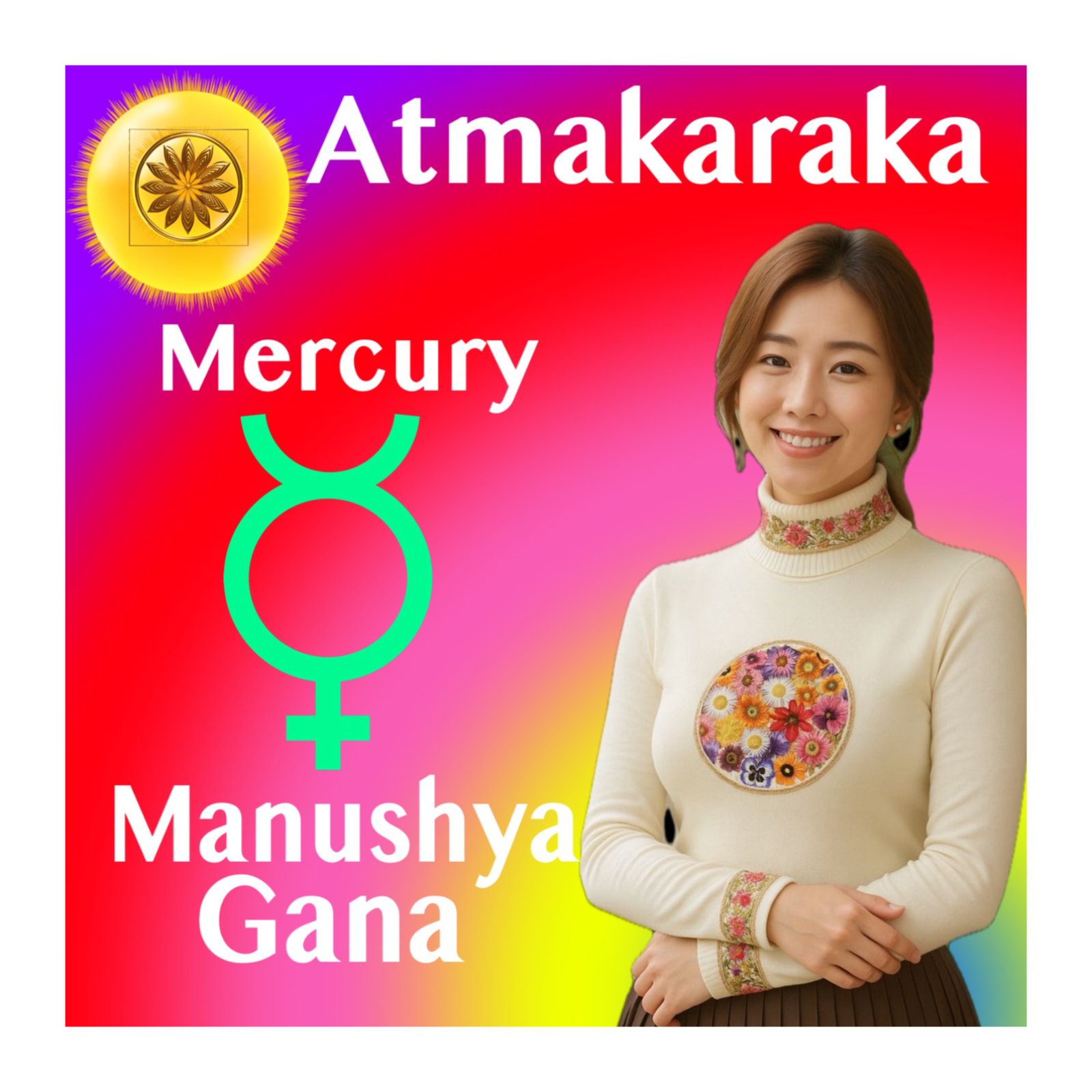Mercury as Atmakaraka in Manushya Gana — Clarity as Kindness, Not Cleverness (Vedic Soul Path)
