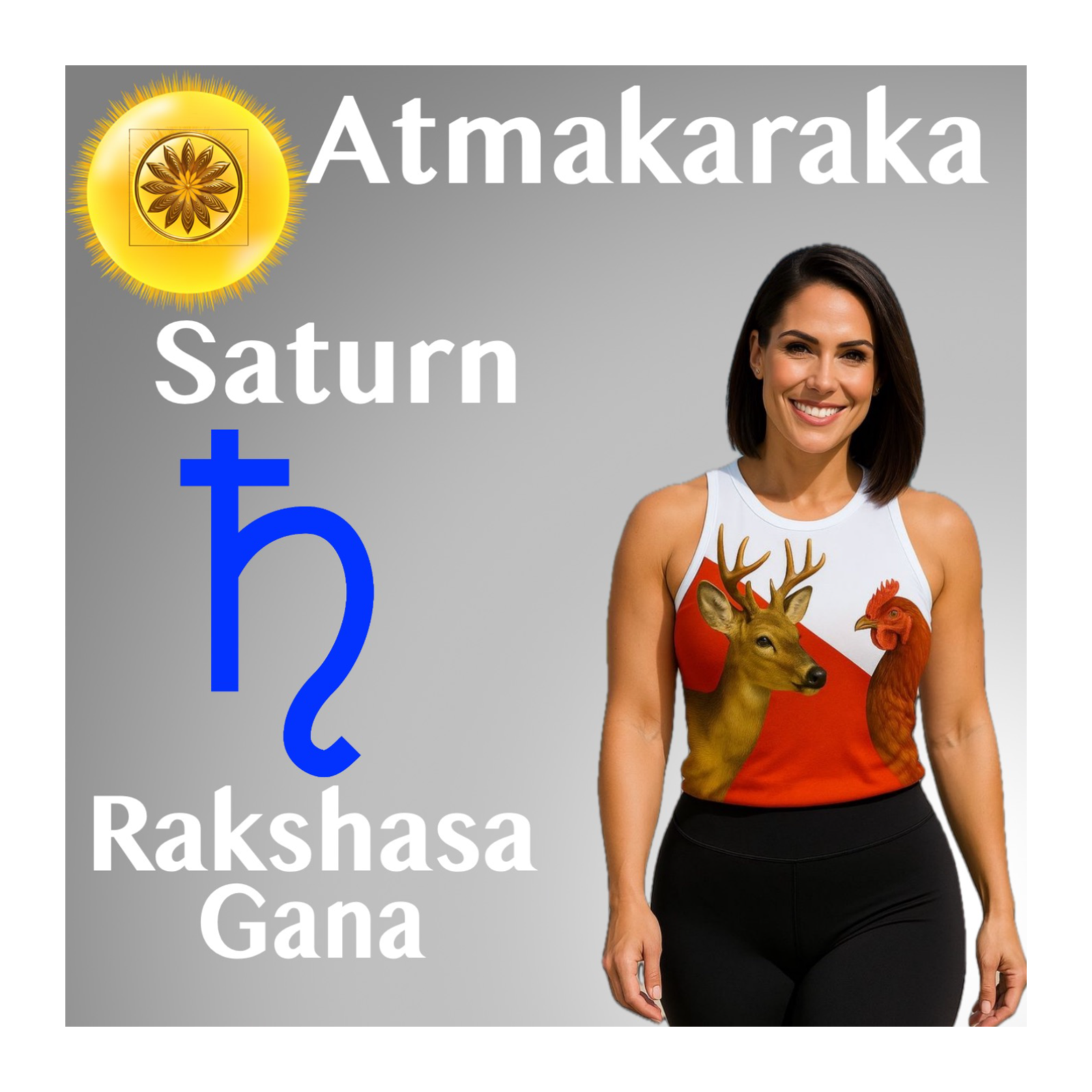 Saturn Atmakaraka in Rakshasa Gana — The Soul That Learns Through Endurance, Not Ease