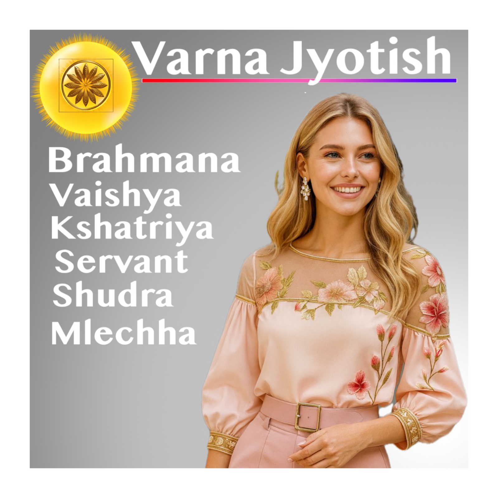 Varna System in Jyotish — Brahmana, Kshatriya, Vaishya, Shudra, Mleccha by Planets