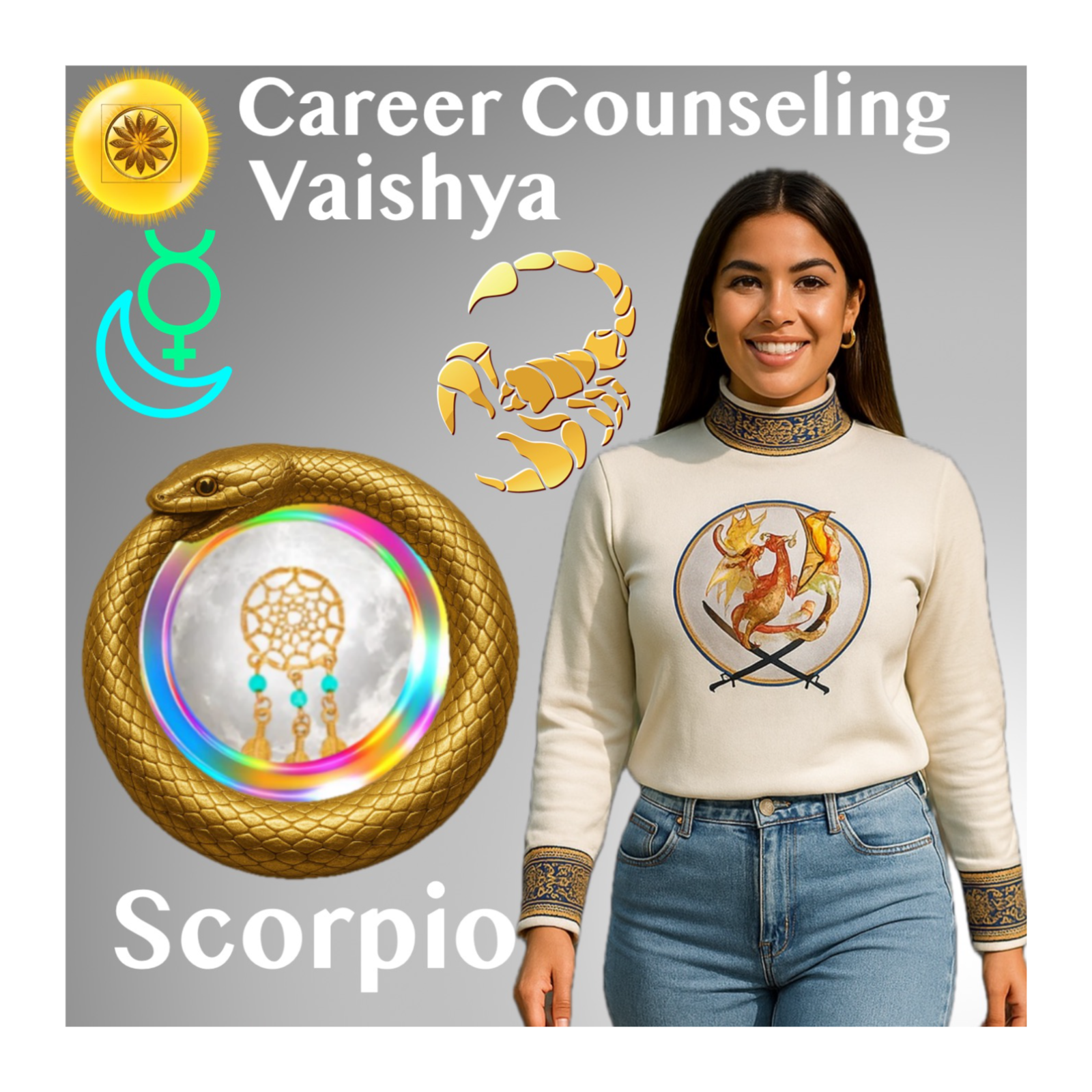 Career Astrology Shorts – Mercury Amatyakaraka in Scorpio- The Strategic Communicator