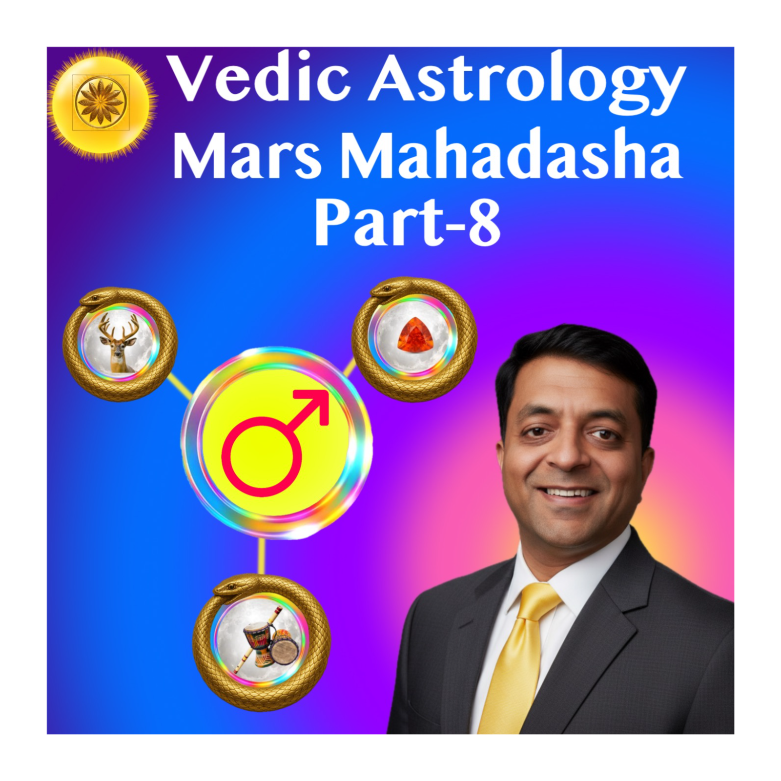Mars Mahadasha: Action, Conflict, Career & Root Chakra Fire | 7-Year Cycle of Mangala