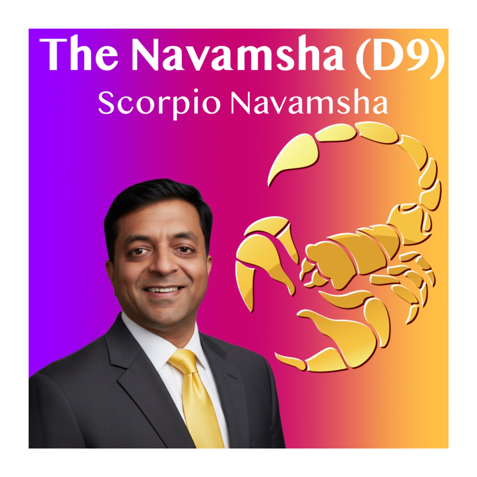 The Dark Transformation Within: Scorpio D9 Navamsha & the Internal Self