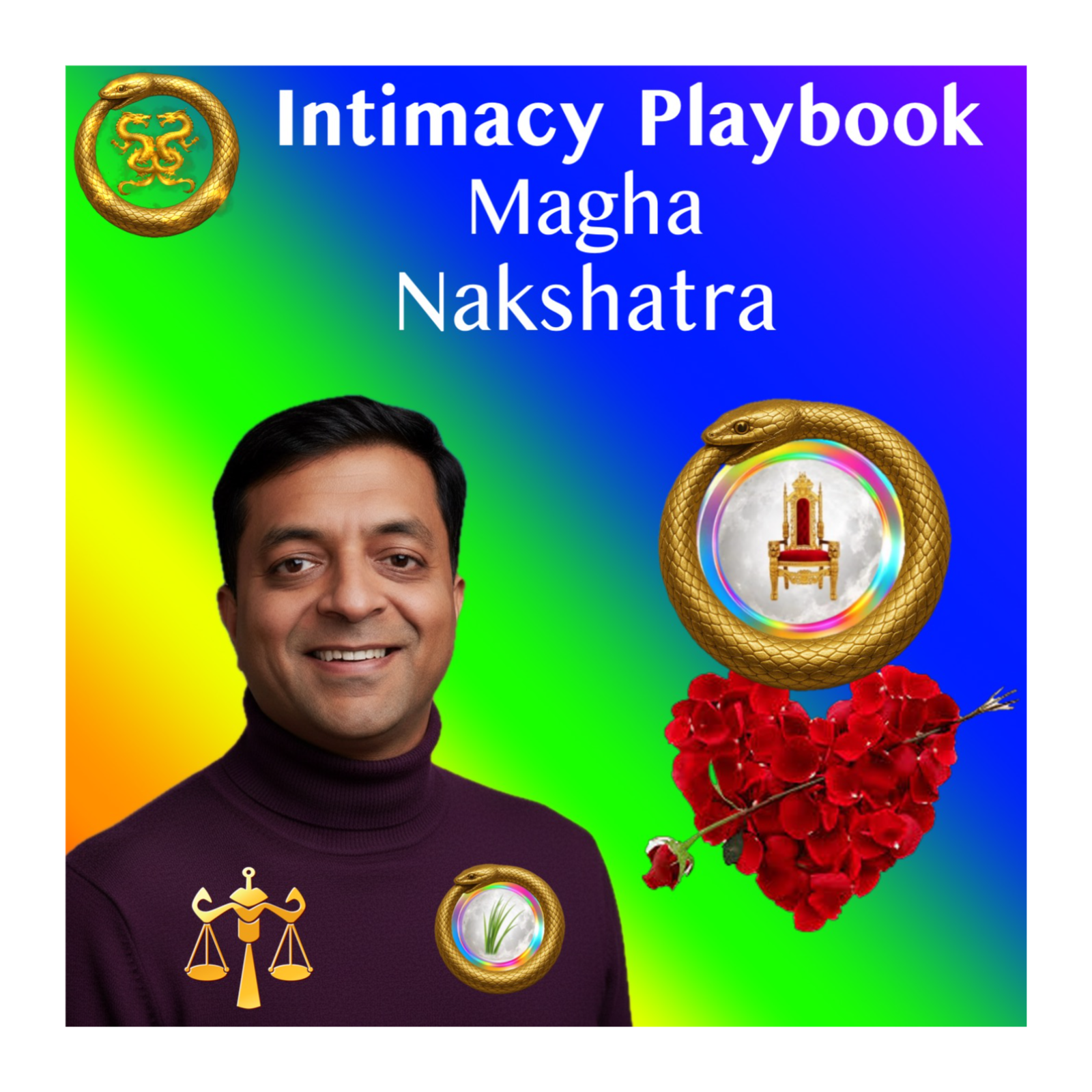 Magha (Leo) Woman × Chitra (Libra) Man - Moon, Rakshasa Gana & 3/11 vs 10/4 Dynamics Explained