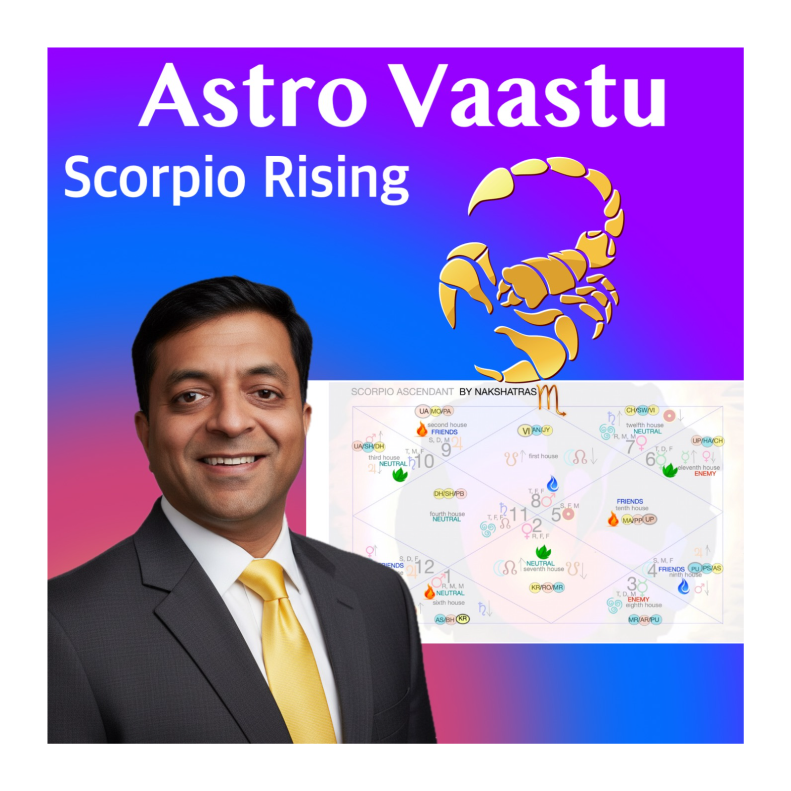 AstroVastu Blueprint for Scorpio Rising | Power Containment, Privacy & Inner Alchemy