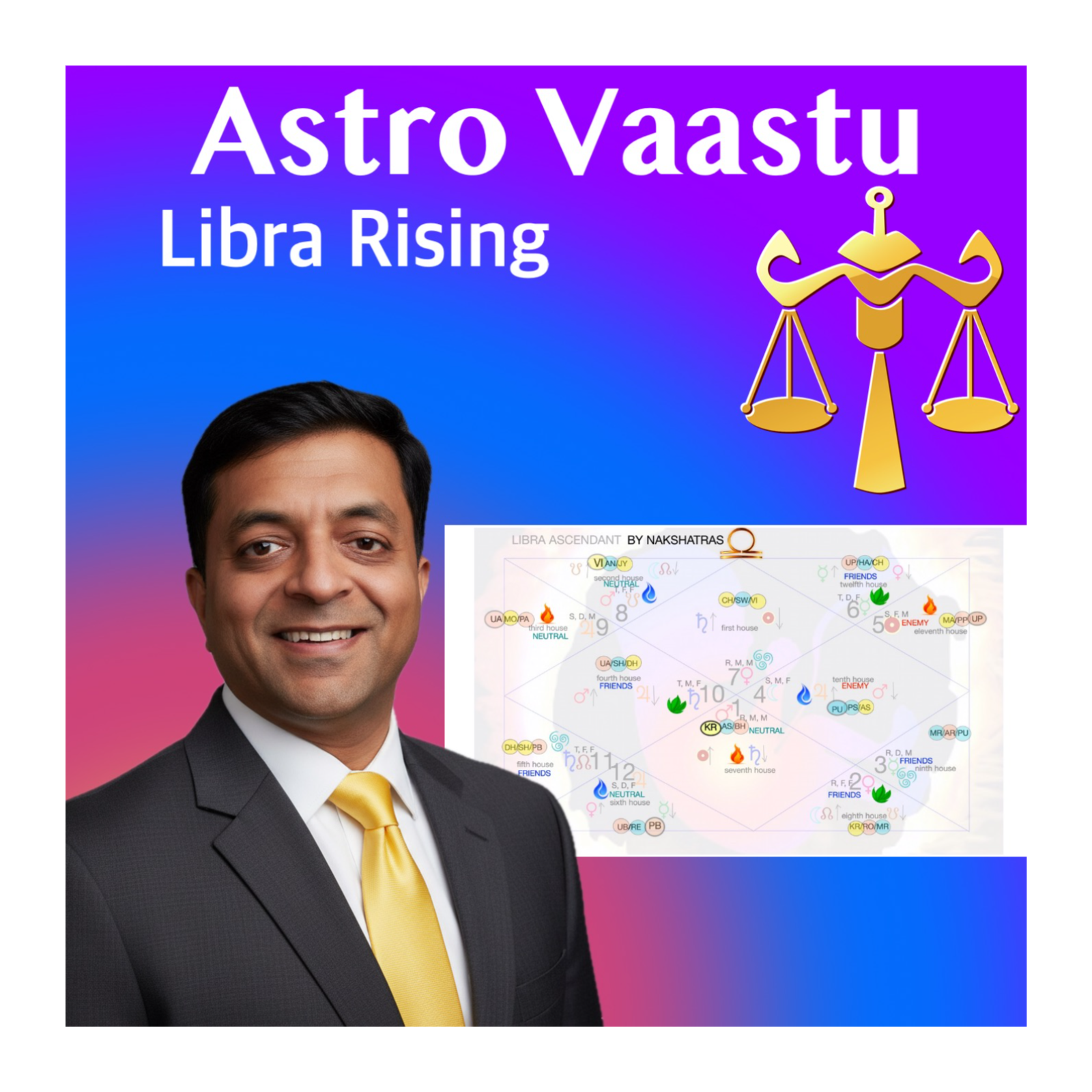 AstroVastu Blueprint for Libra Rising | Venusian Harmony, Balanced Relationships & Peaceful Living