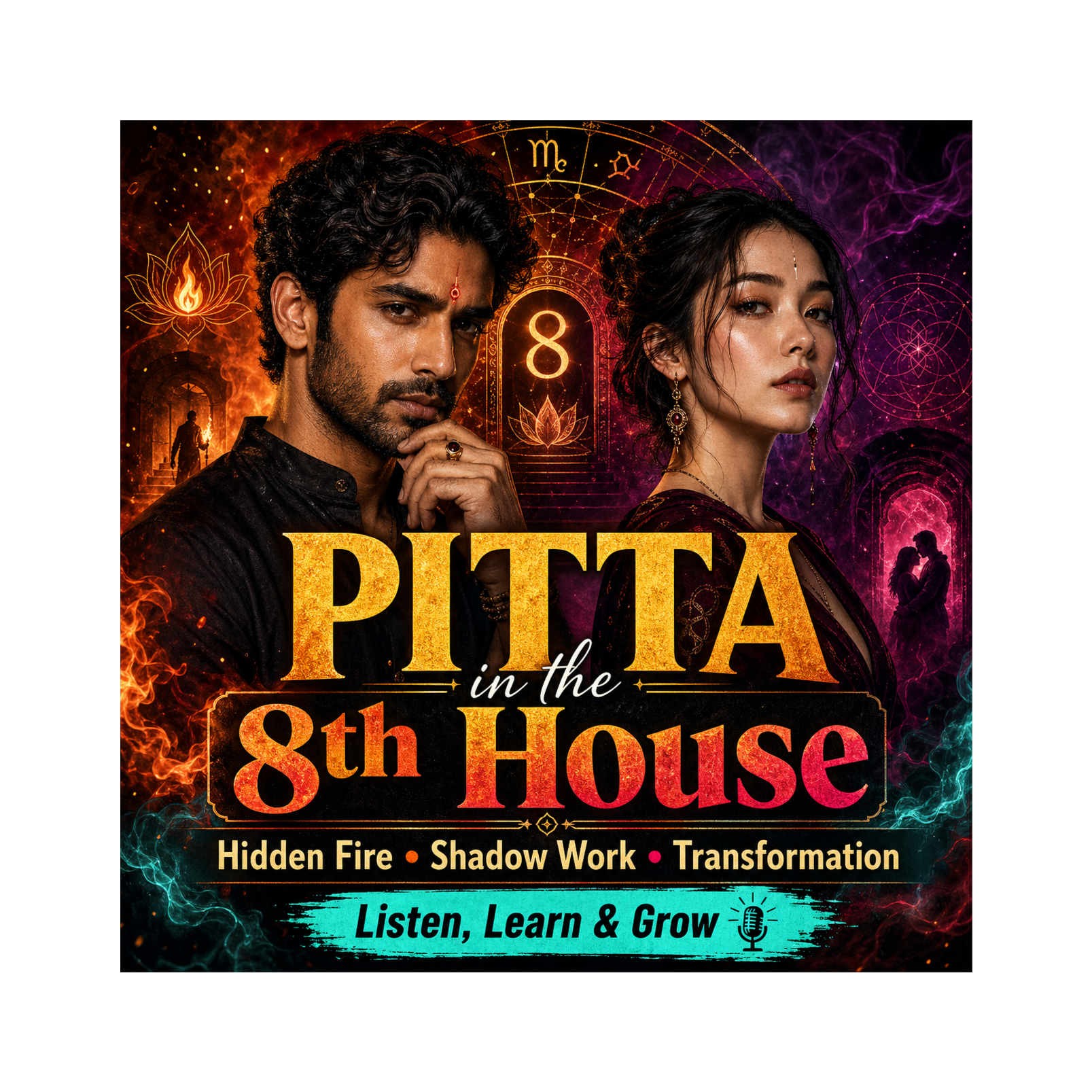 8th House Pitta: Hidden Rage, Betrayal, Sexual Fire & Sacred Transformation