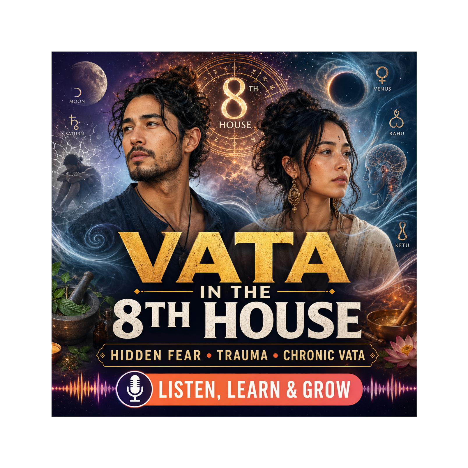 8th House Vata in Ayurveda & Vedic Astrology: Hidden Fear, Trauma and Chronic Instability