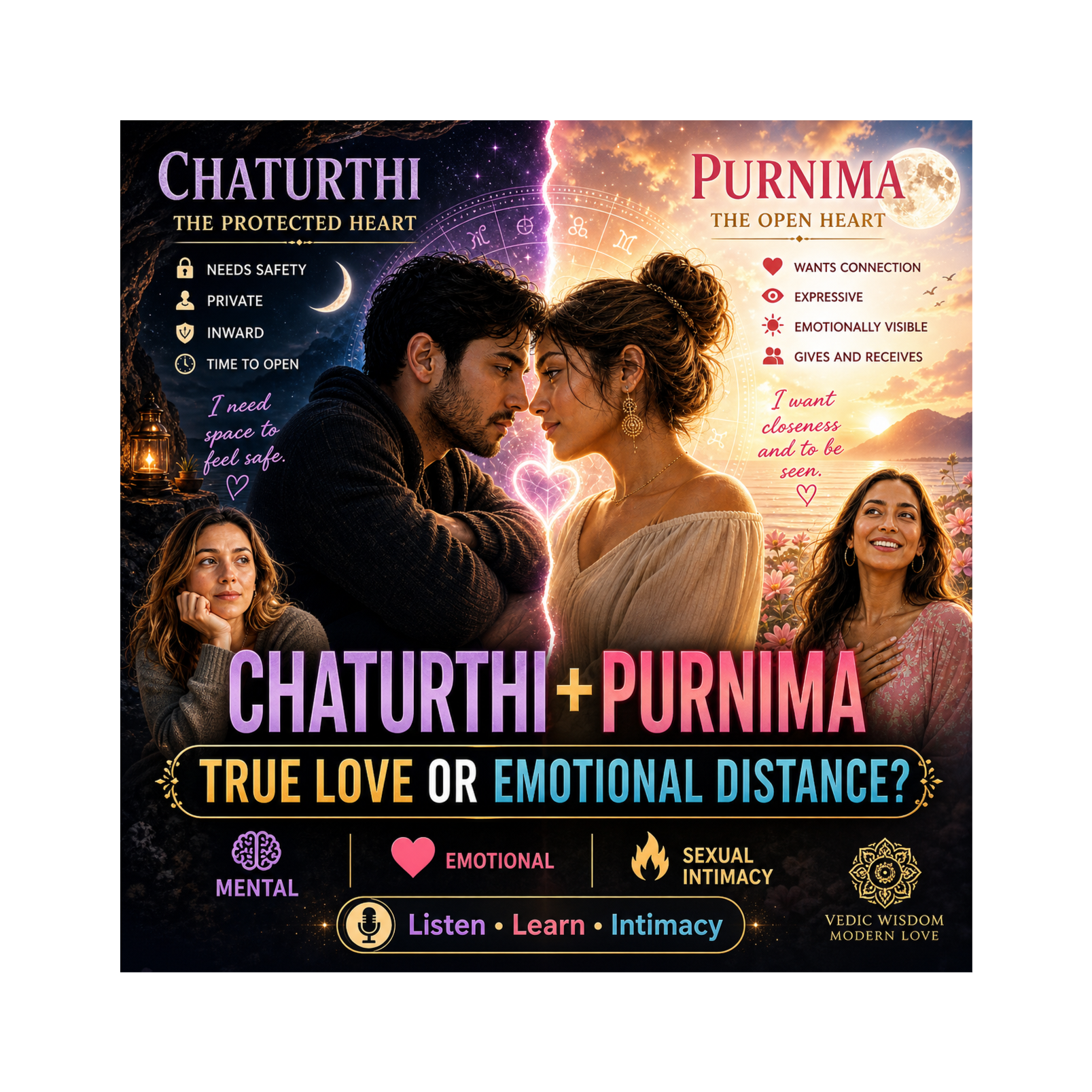 Chaturthi Purnima Love: When The Cave Meets The Full Moon