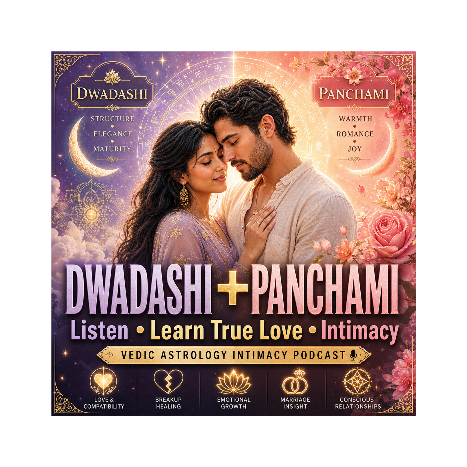 Dwadashi Panchami Compatibility: Grace, Romance & Intimacy in Vedic Astrology