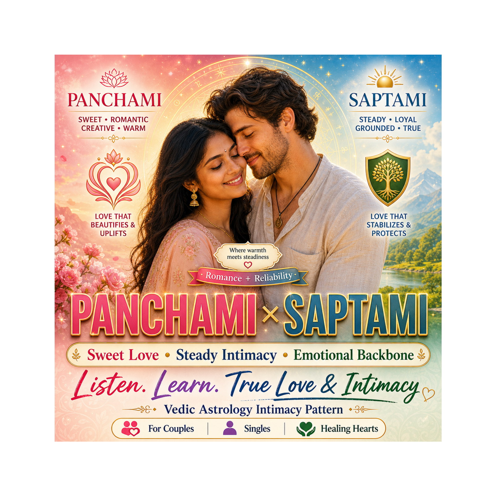 Panchami–Saptami Intimacy: When Romance Meets Stability in Vedic Astrology