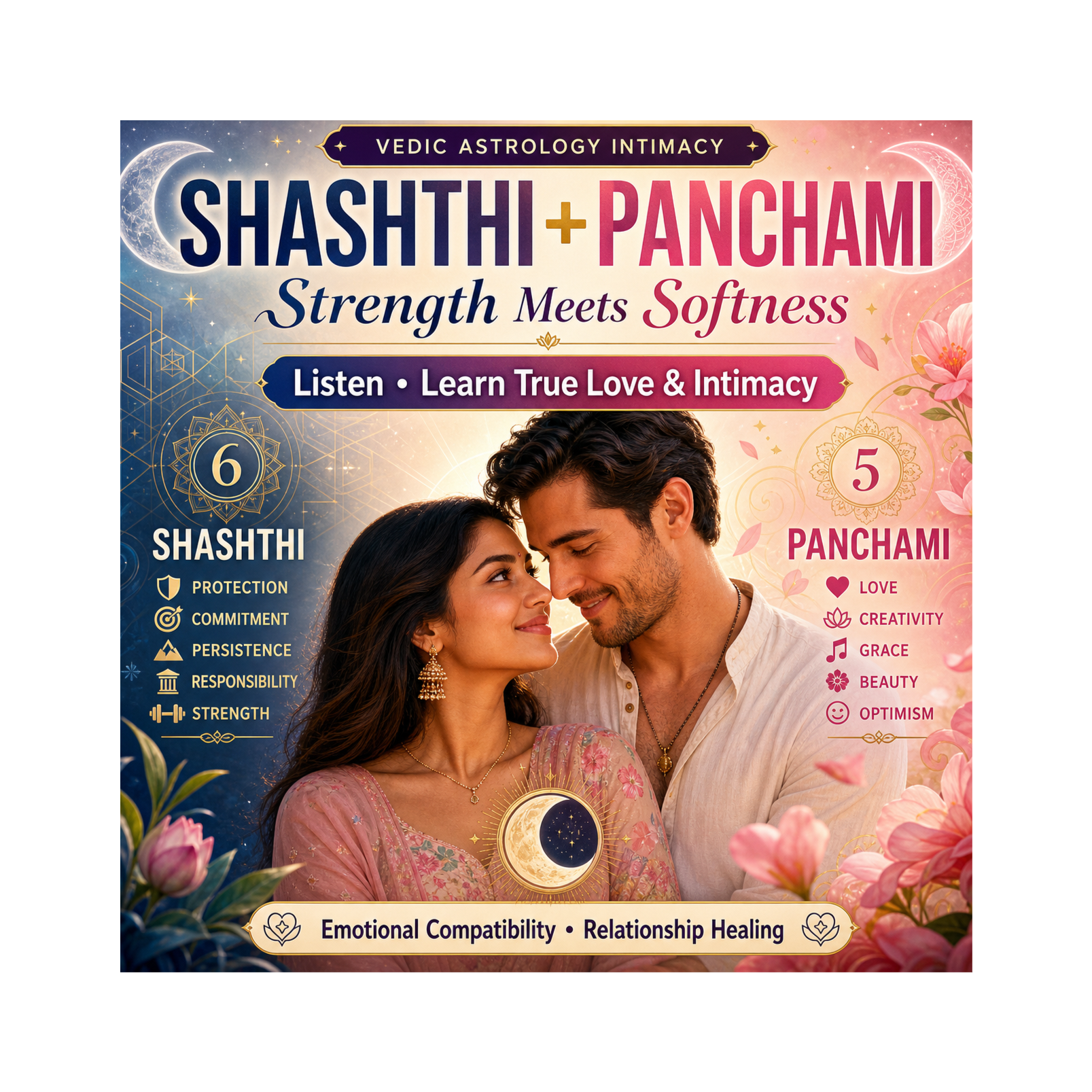 Shashthi–Panchami Intimacy: When Intensity Meets Grace in Vedic Astrology