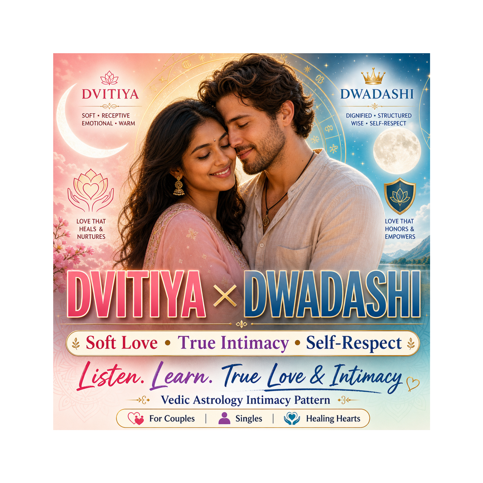 Dvitiya–Dwadashi Intimacy: Emotional Safety, Respect & Real Compatibility