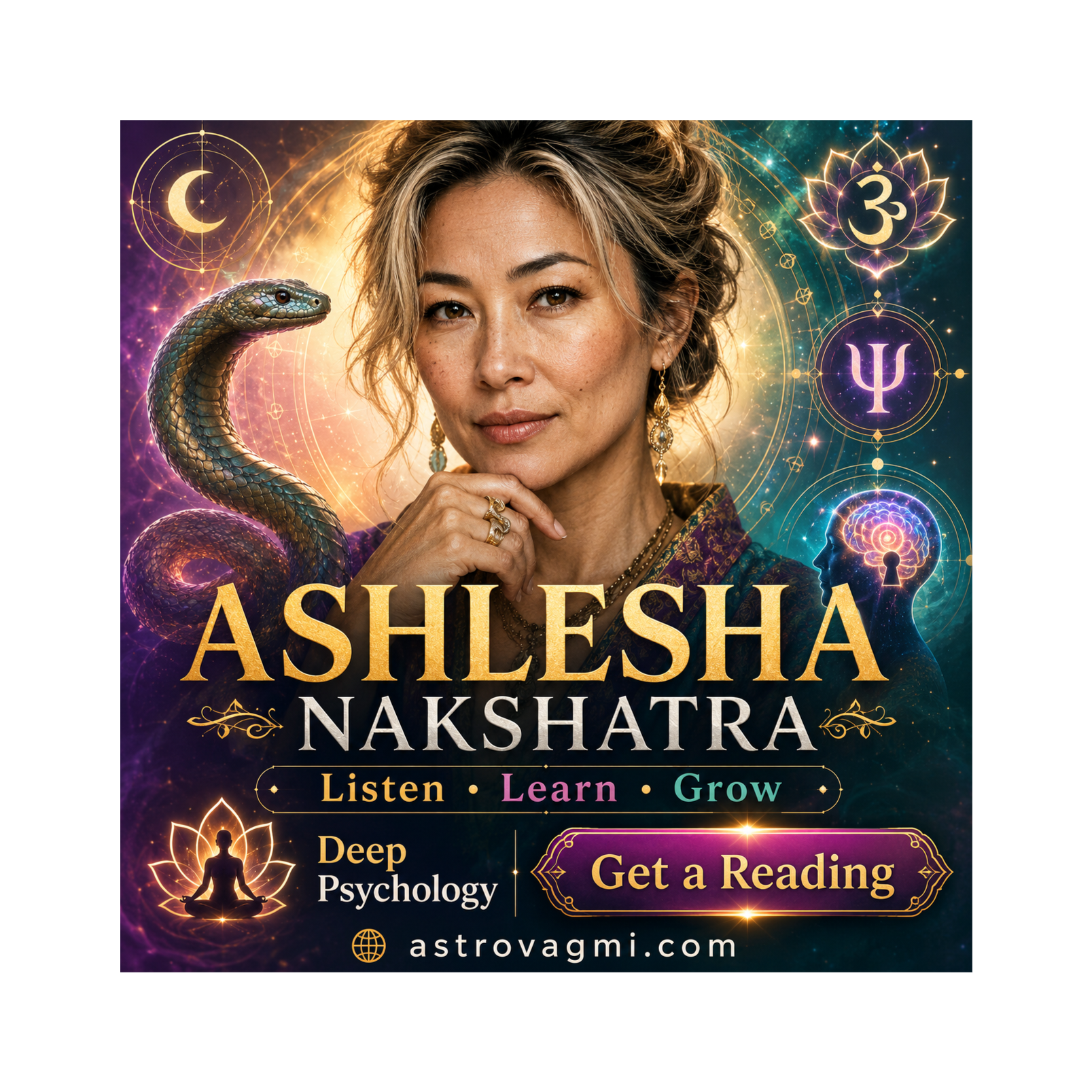 Ashlesha Nakshatra Psychology: NLP Senses, MBTI/Enneagram & Serpentine Mind