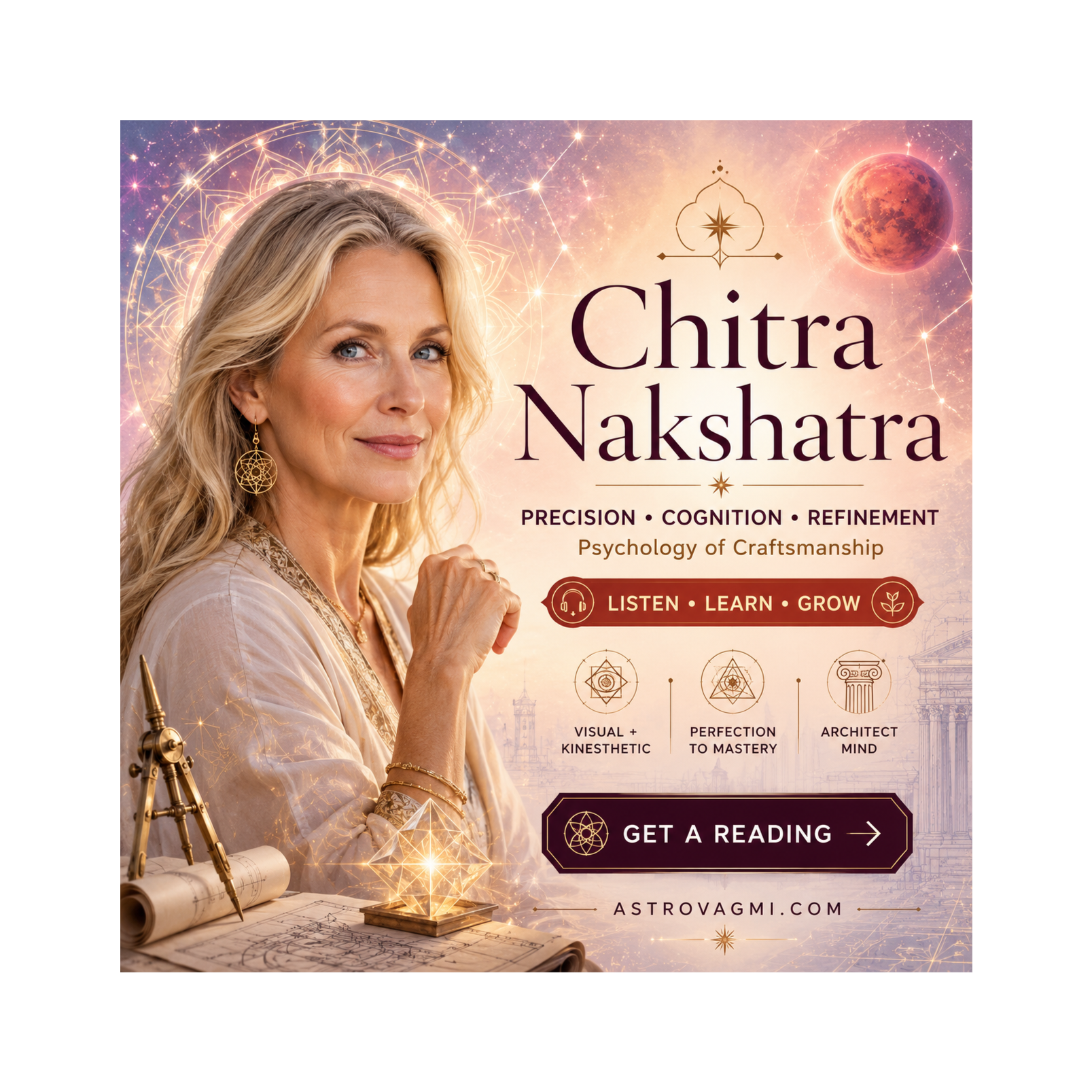 Chitra Nakshatra: Cognitive Patterns, Precision & The Architect Mind