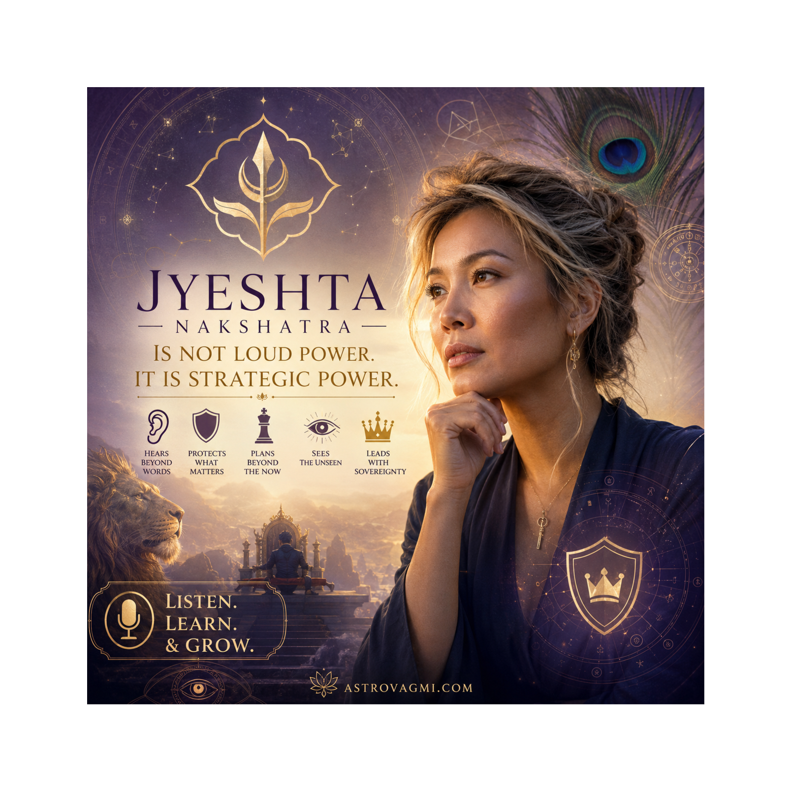 Jyeshta Nakshatra Mind: Strategy, Power & Subconscious Intelligence Patterns