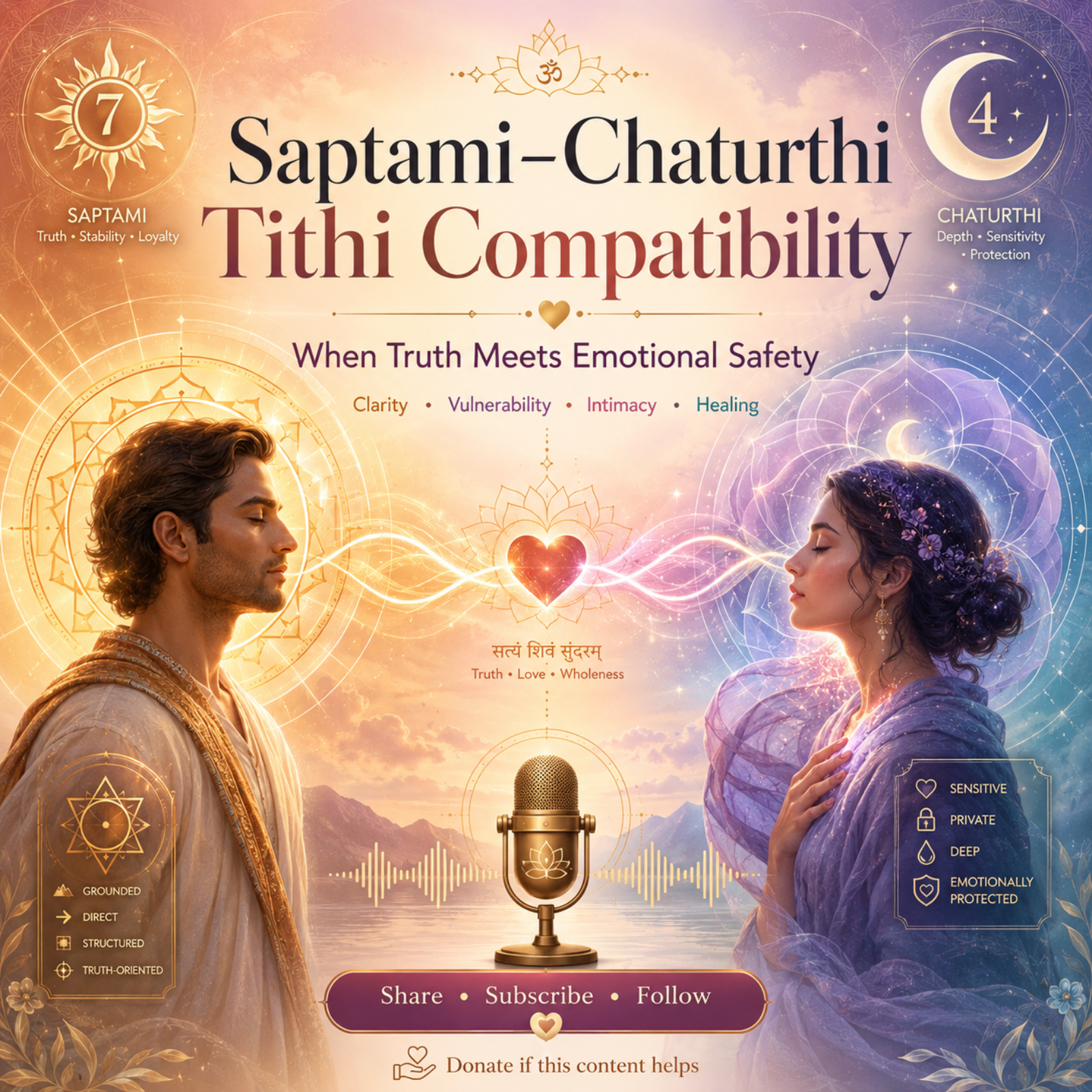 Saptami–Chaturthi Tithi Compatibility: When Truth Collides With Emotional Safety