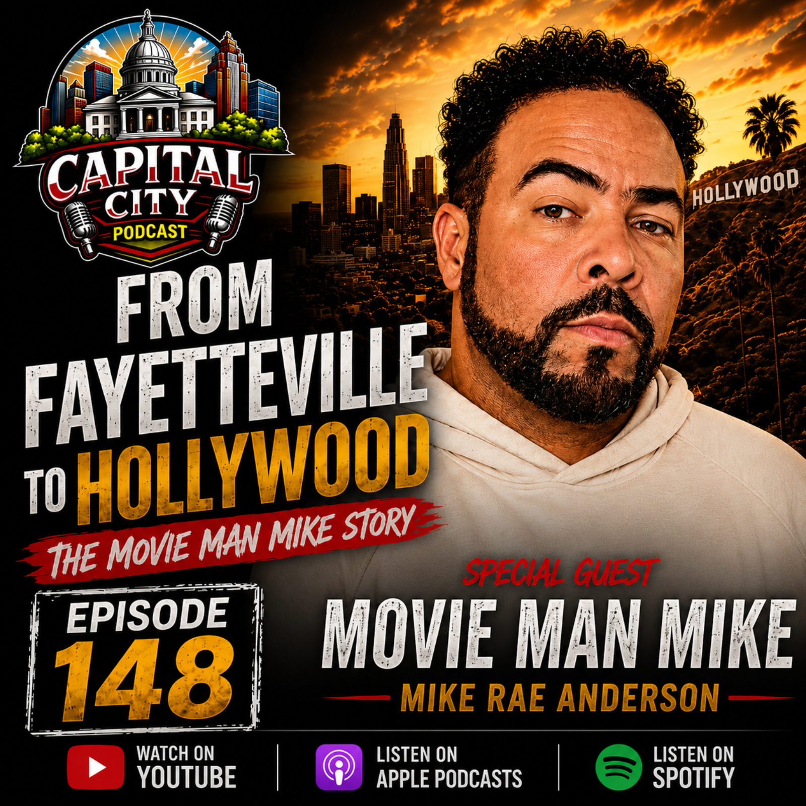 Capital City Podcast #148 | “A Polished Soul” | Mike Anderson’s Journey from Prison to Purpose