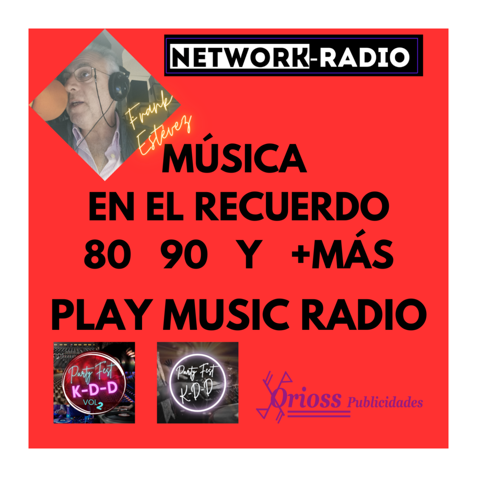 RADIO Red estudio-1  de Grabación y Radiodifusión Network Radio CAPRY Radio Nervión Sevilla.