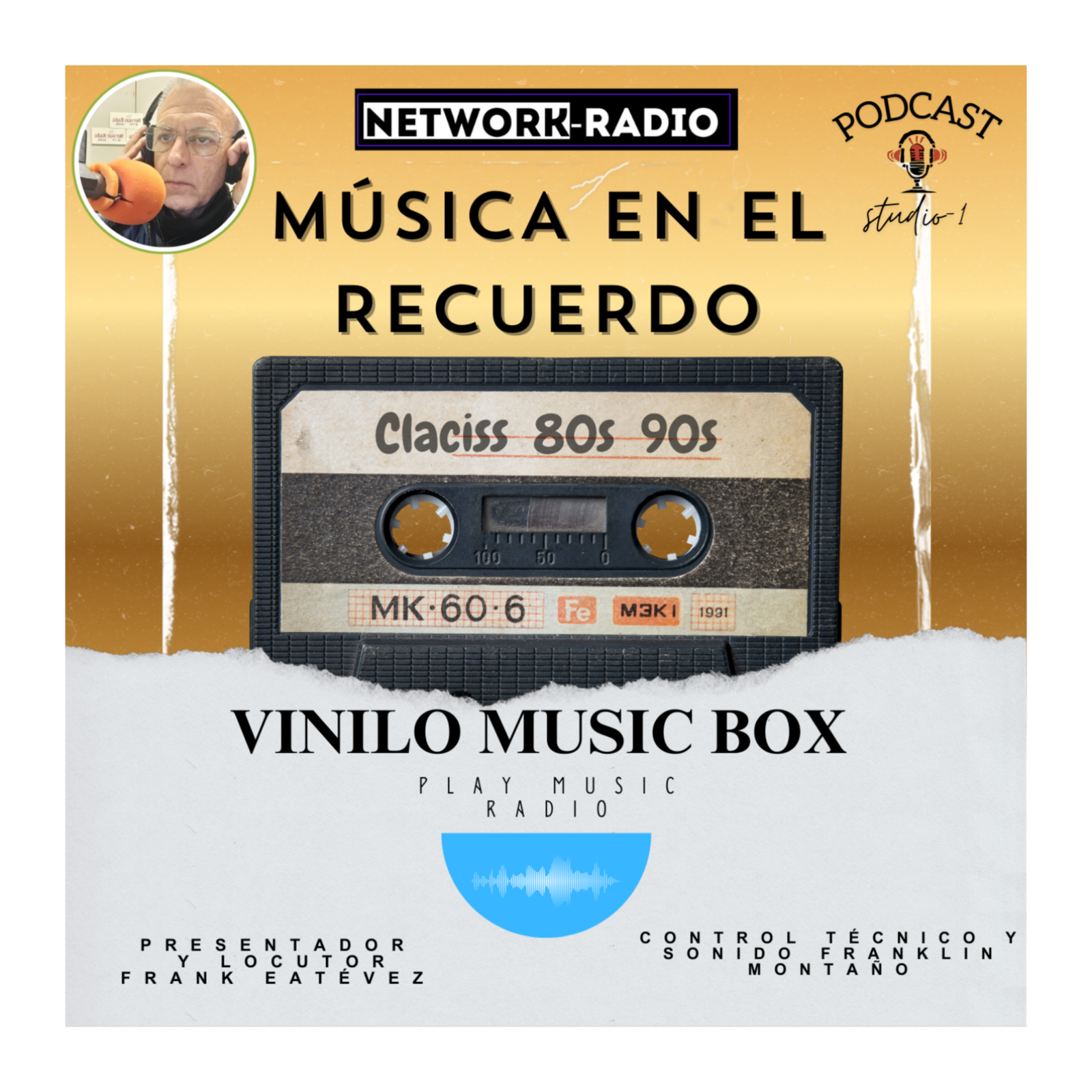 RADIO Red estudio-1  de Grabación y Radiodifusión Network Radio CAPRY Radio Nervión Sevilla.