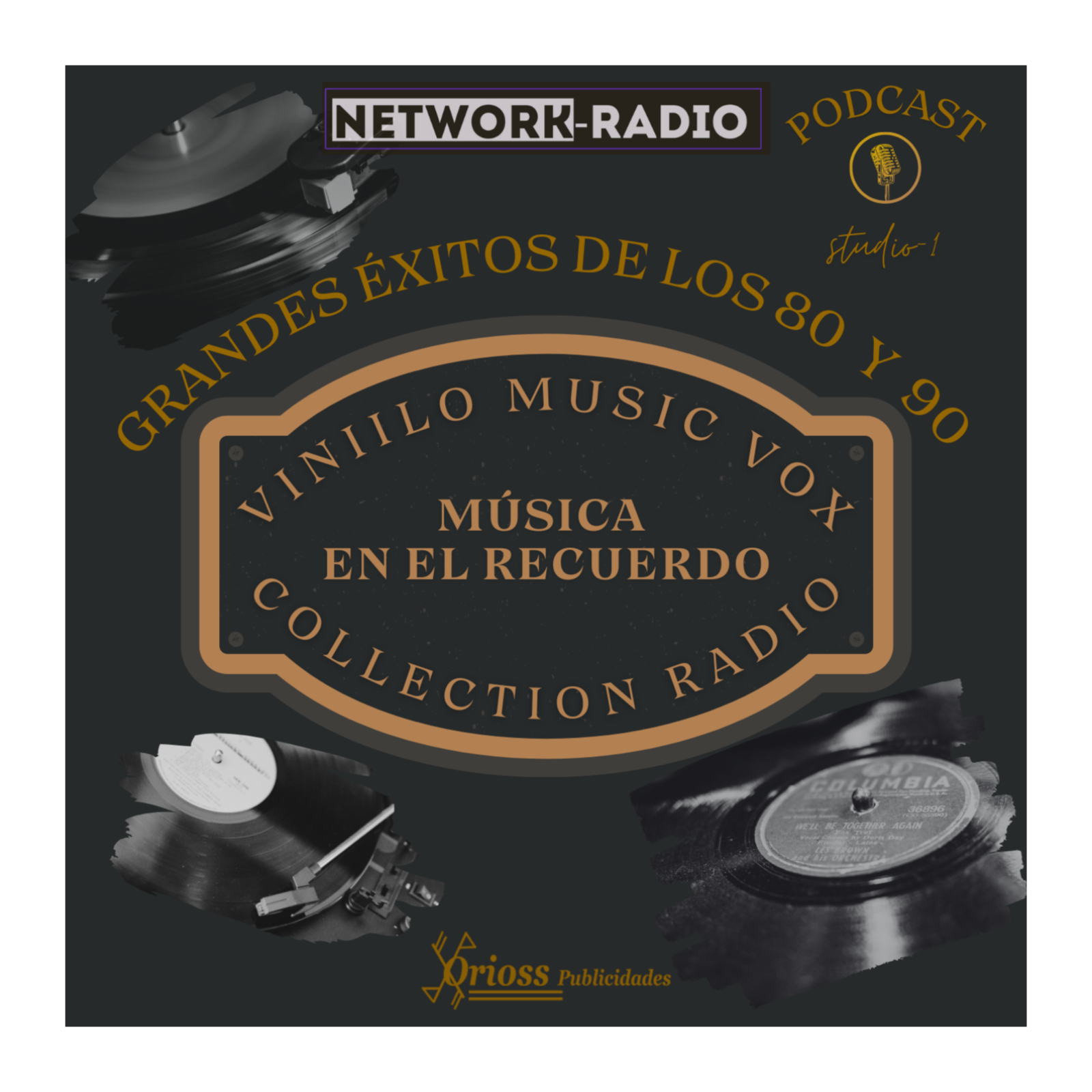 RADIO Red estudio-1  de Grabación y Radiodifusión Network Radio CAPRY Radio Nervión Sevilla.