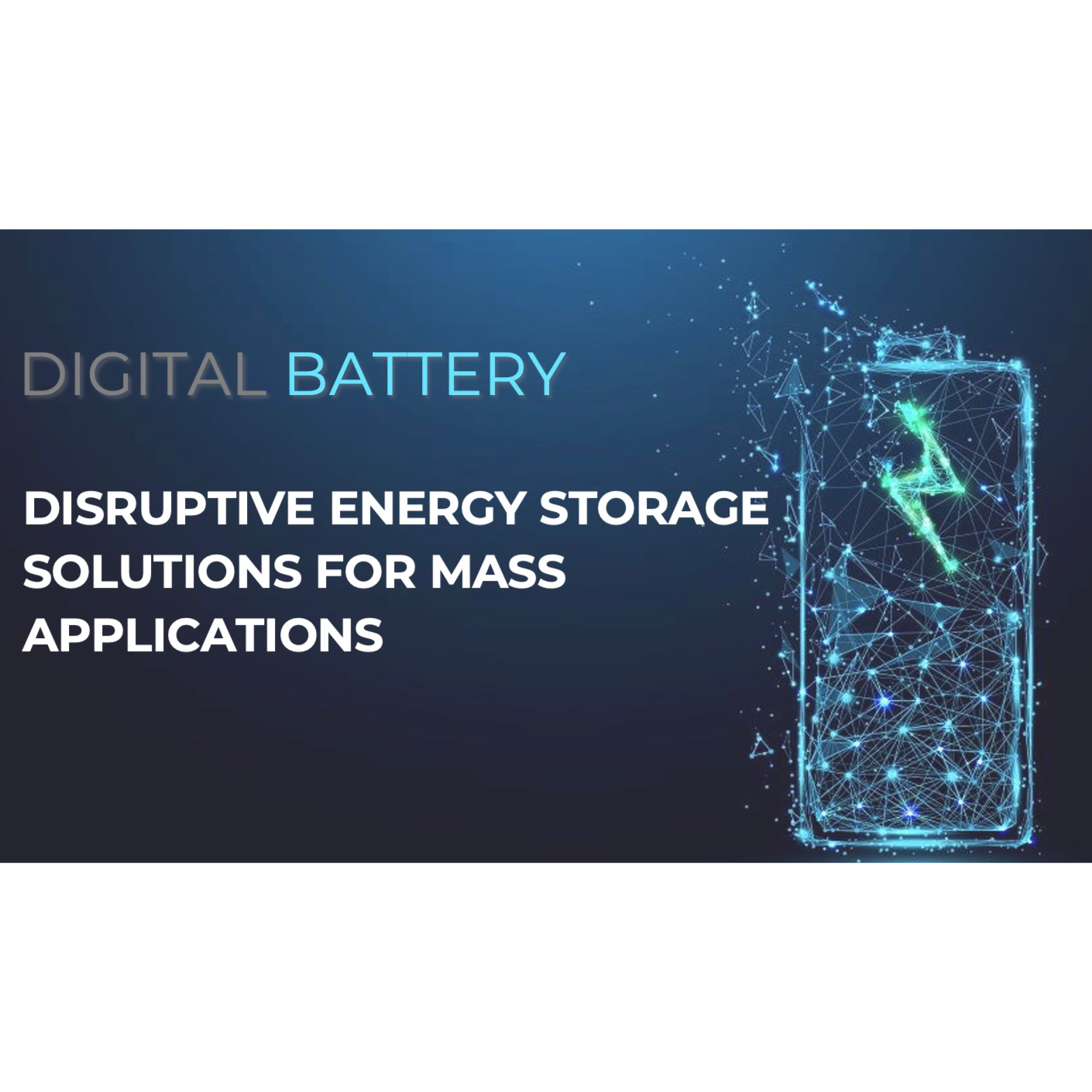 Carbon based batteries for the construction industry