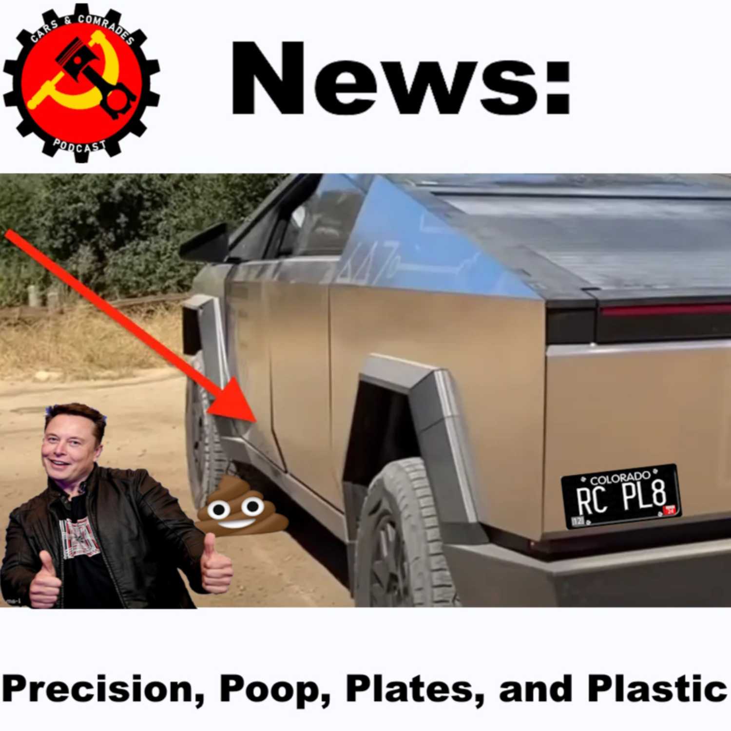News: Precision, Poop, Plates, and Plastic