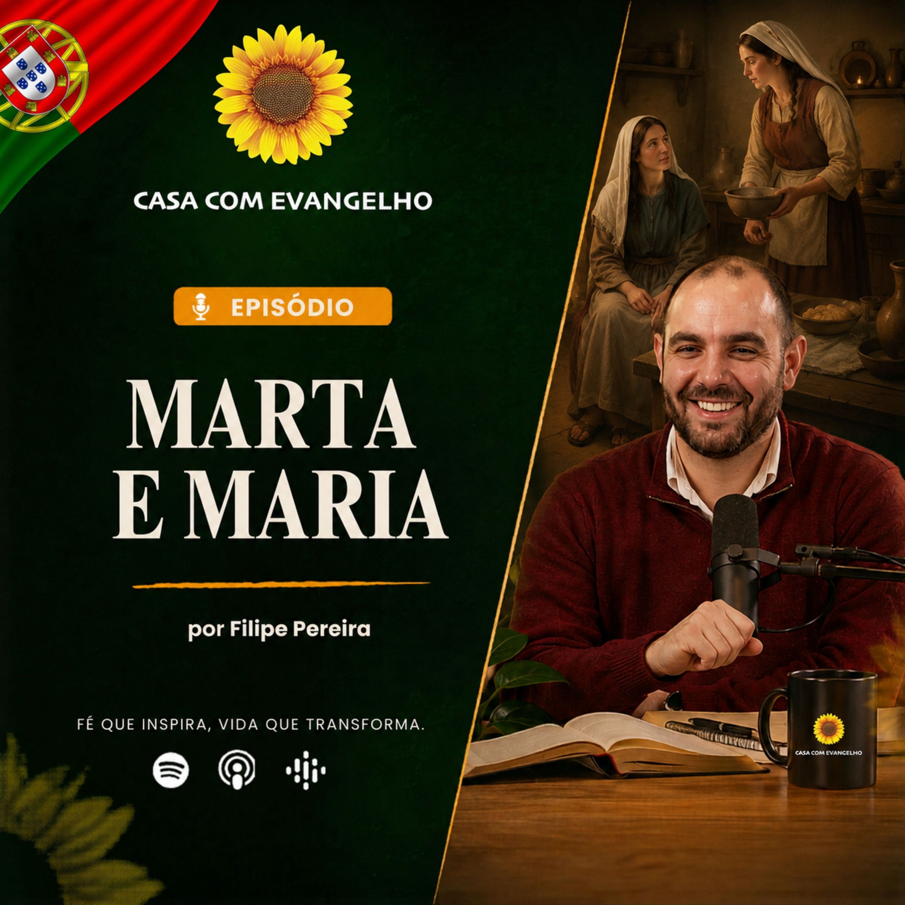 Marta e Maria - Filipe Pereira | Casa Com Evangelho episode artwork