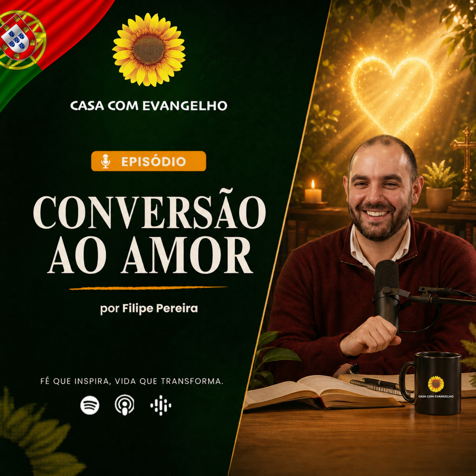 Conversão ao Amor - Filipe Pereira | Casa Com Evangelho episode artwork