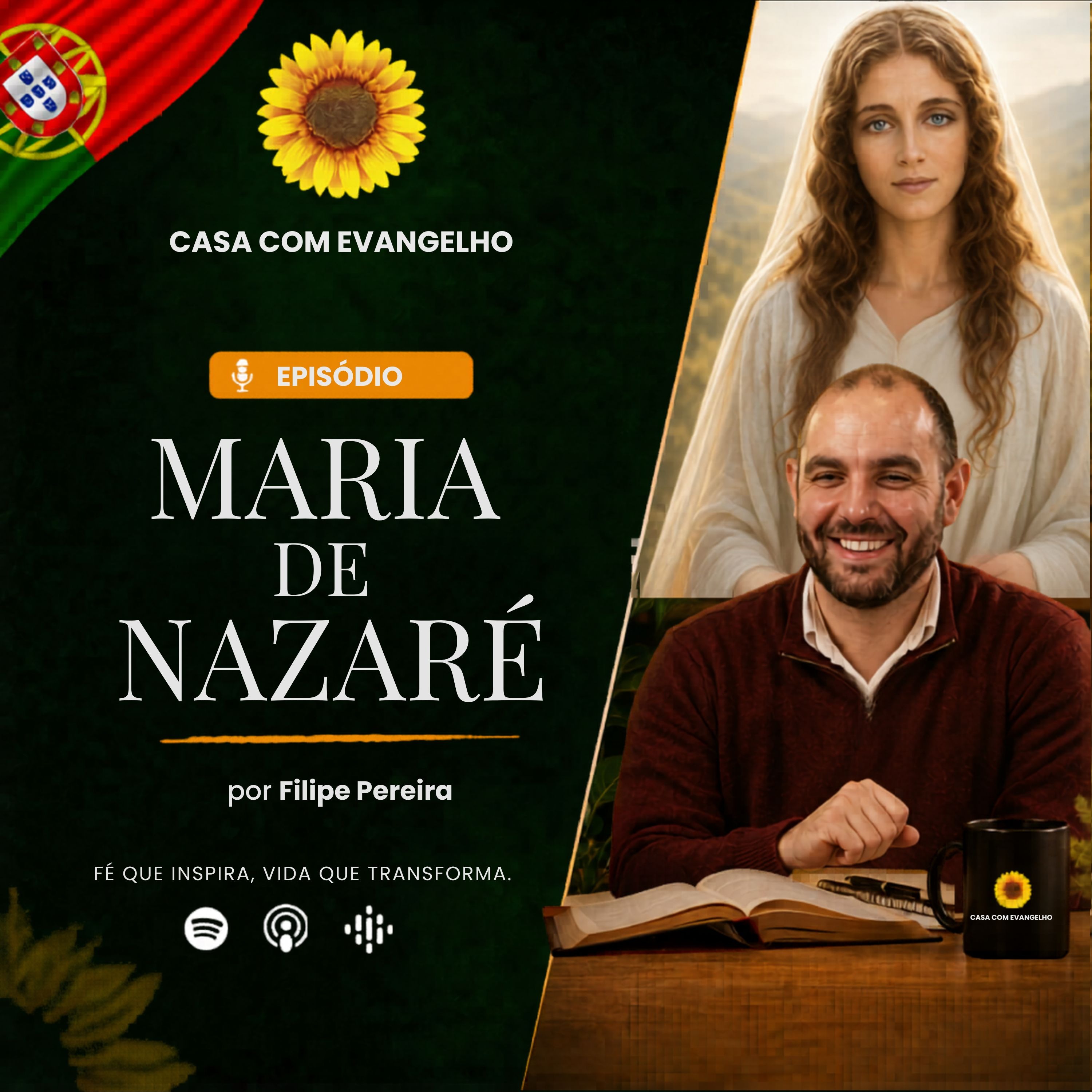 Maria de Nazaré - Filipe Pereira | Casa Com Evangelho episode artwork