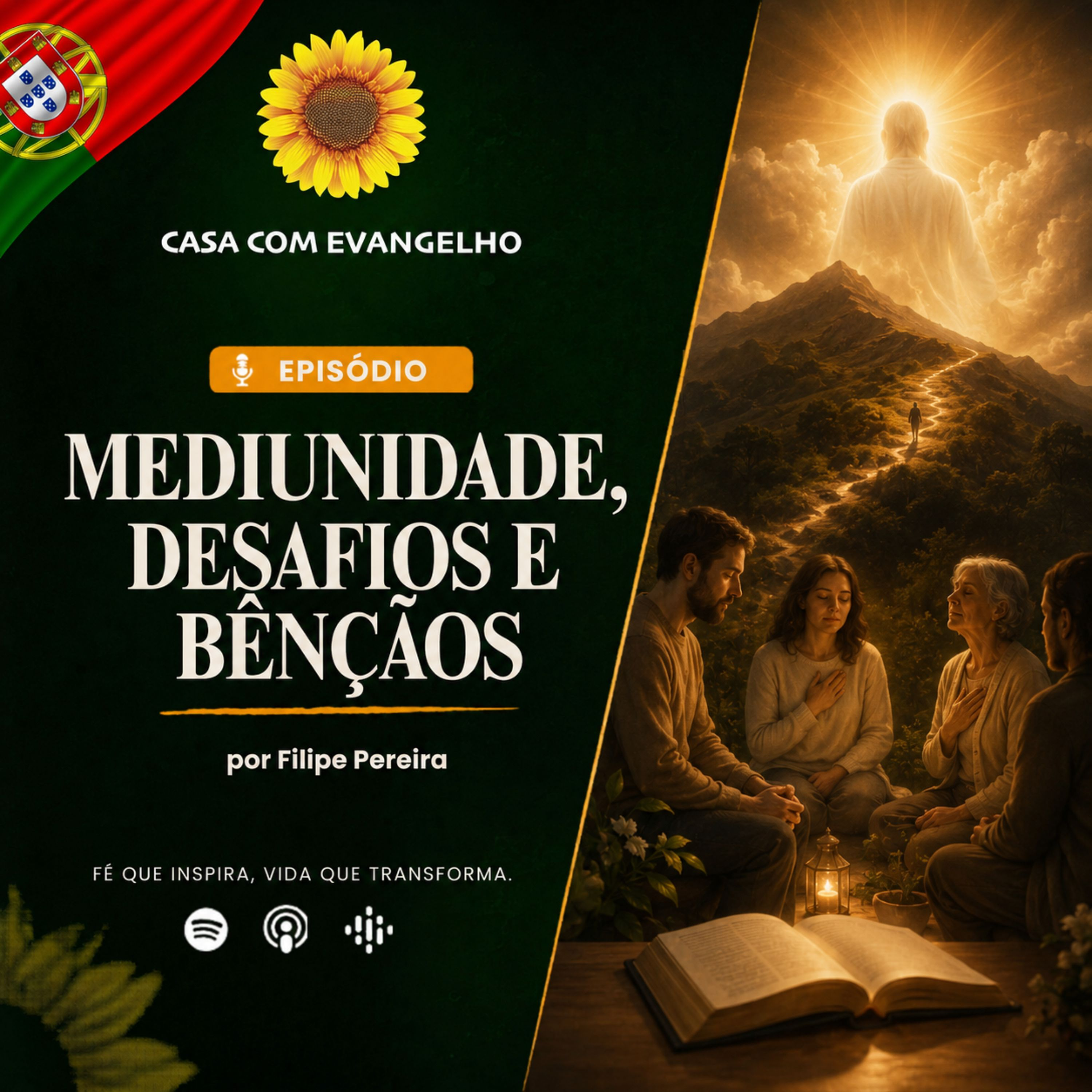 Mediunidade, Desafios e Bênçãos - Filipe Pereira | Casa Com Evangelho episode artwork