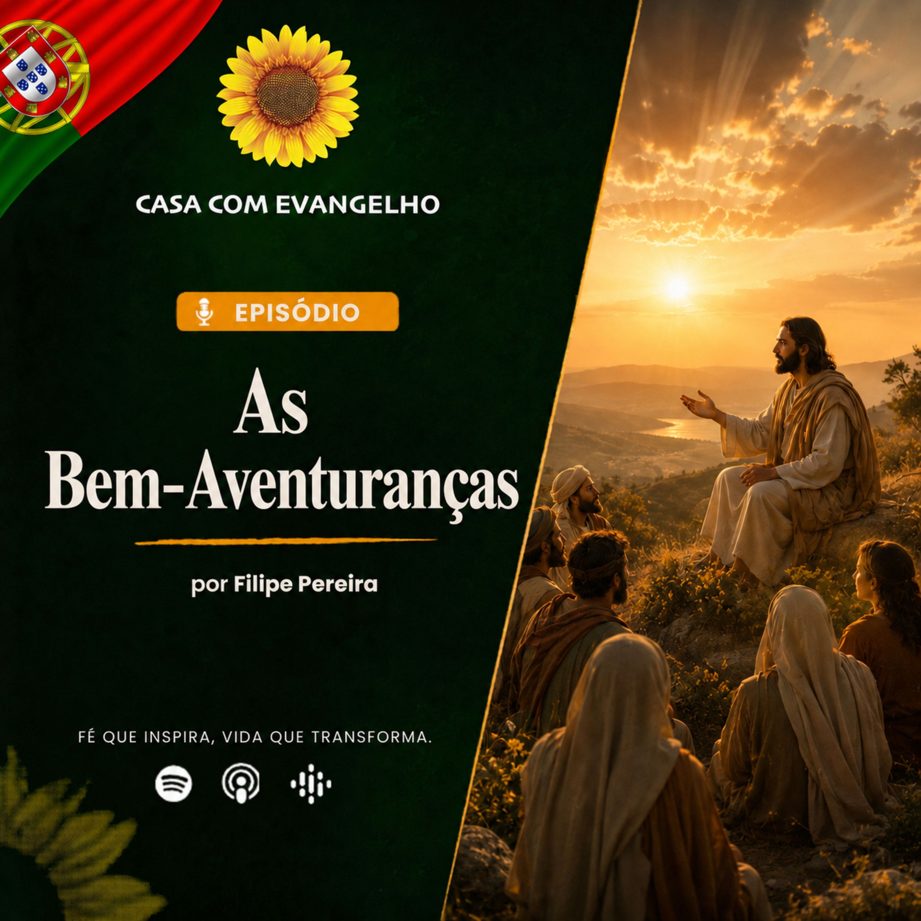 As Bem-Aventuranças - Filipe Pereira | Casa Com Evangelho episode artwork