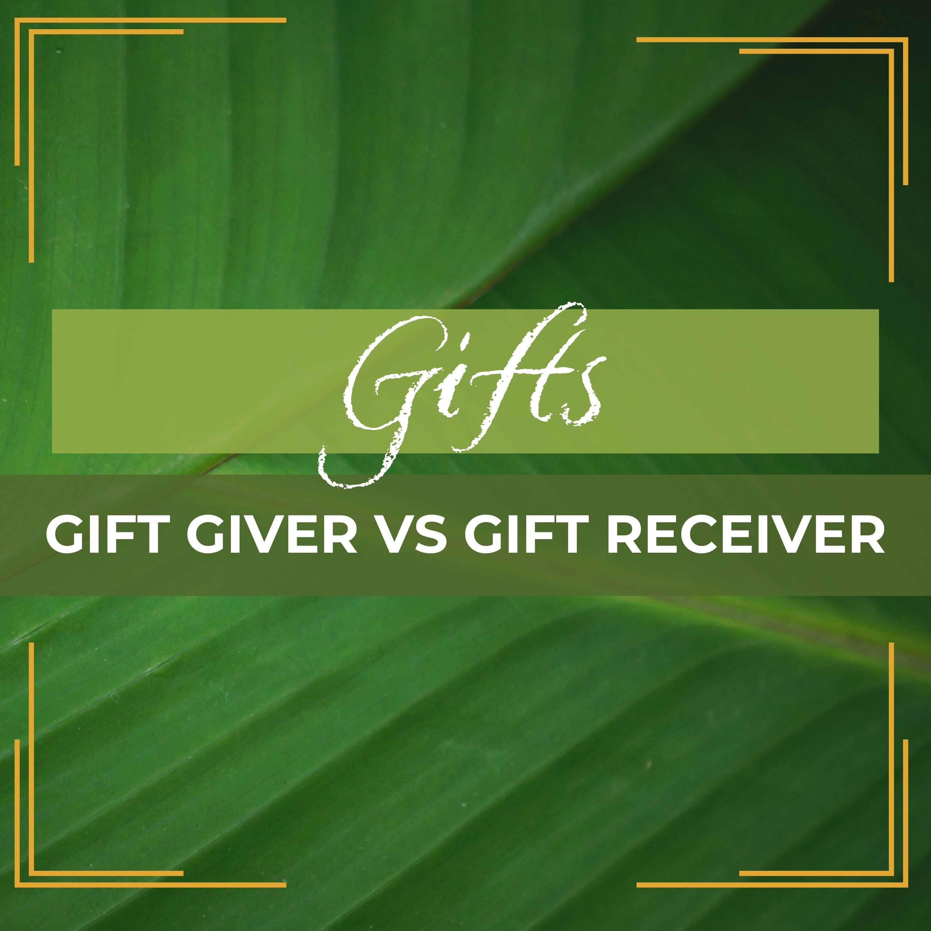 Gifts: Gift Giver vs Gift Receiver episode artwork
