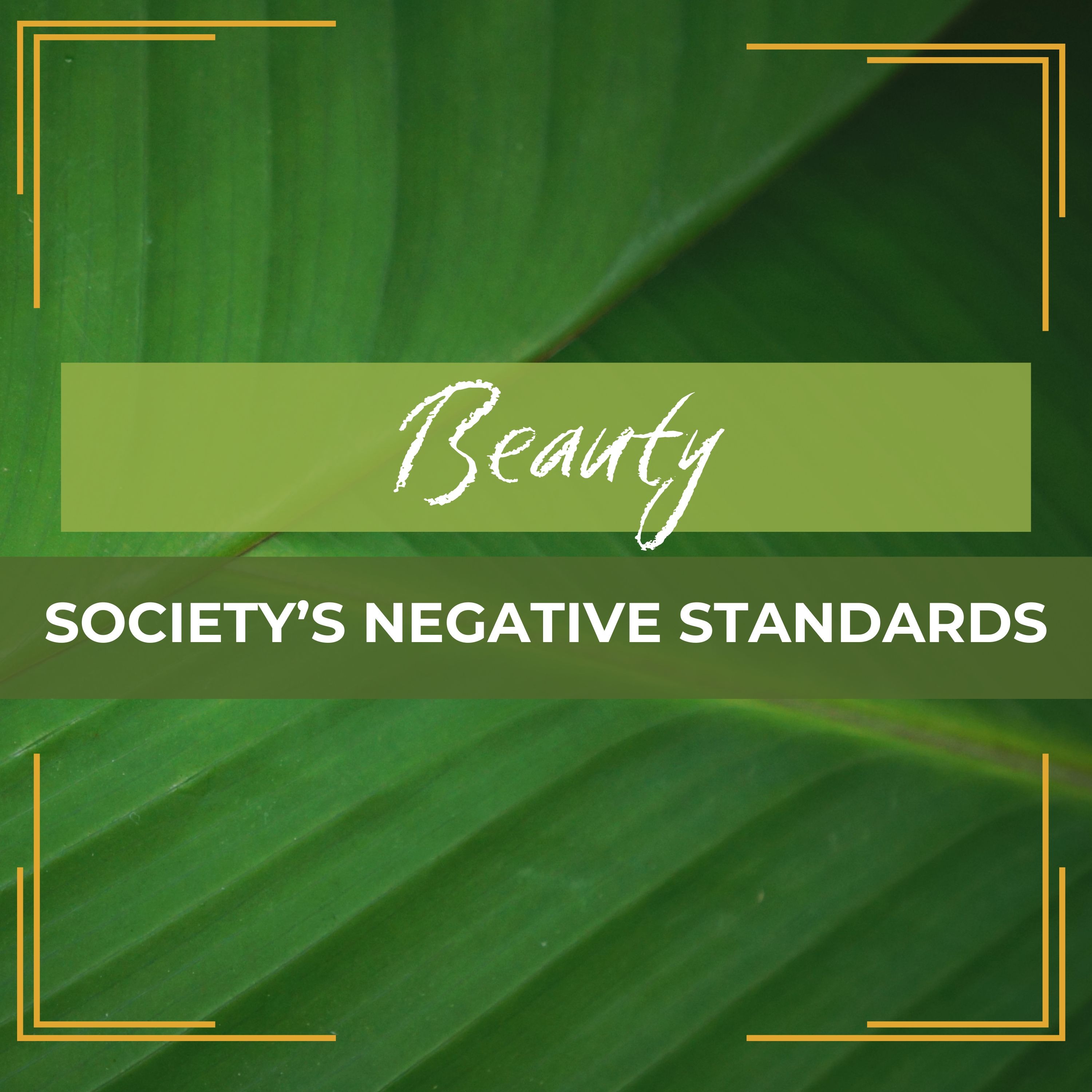 Beauty: Society's Negative Standards episode artwork