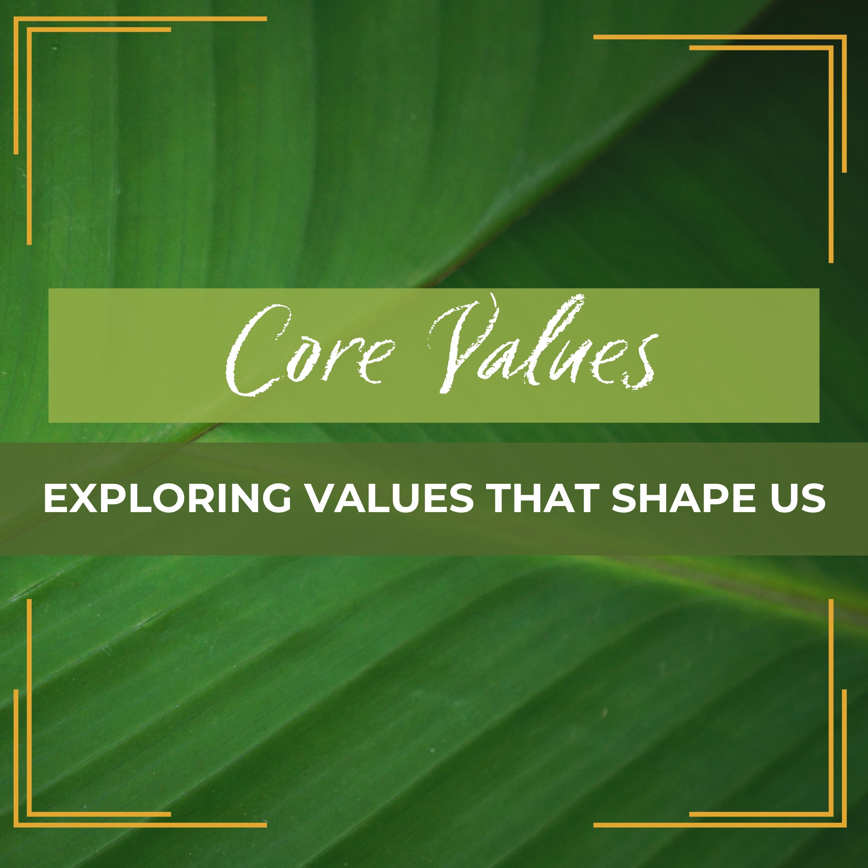 Casual Conversations: Exploring Values That Shape US  episode artwork