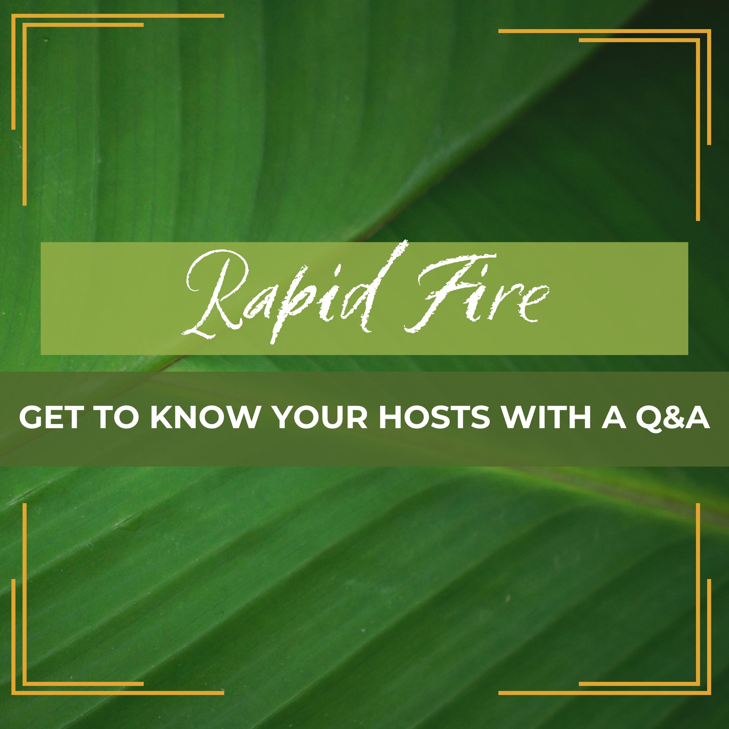 Casual Conversations | Rapid Fire: Get To Know Your Podcast Hosts episode artwork