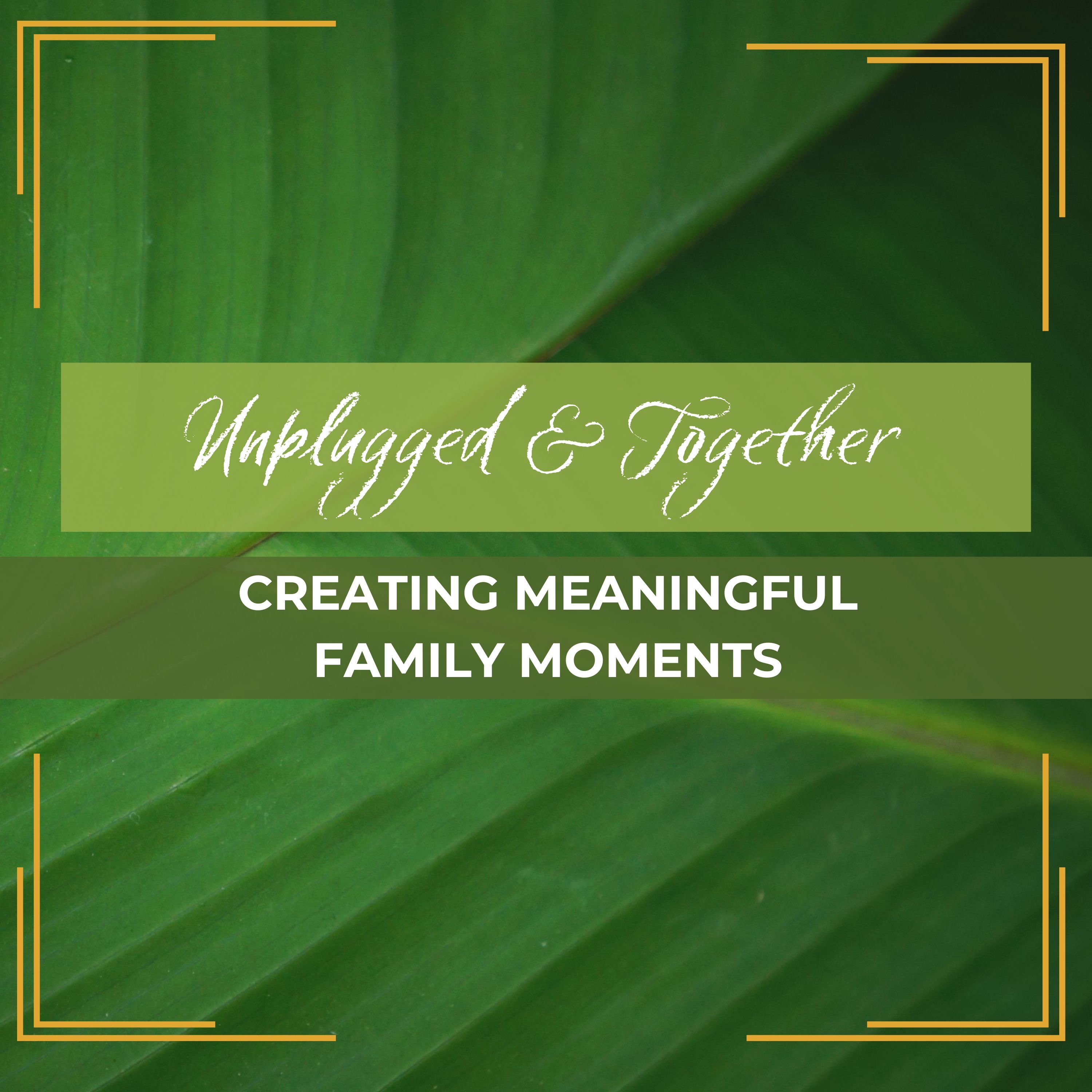 Casual Conversations | Unplugged & Together- Creating Meaningful Family Moments episode artwork