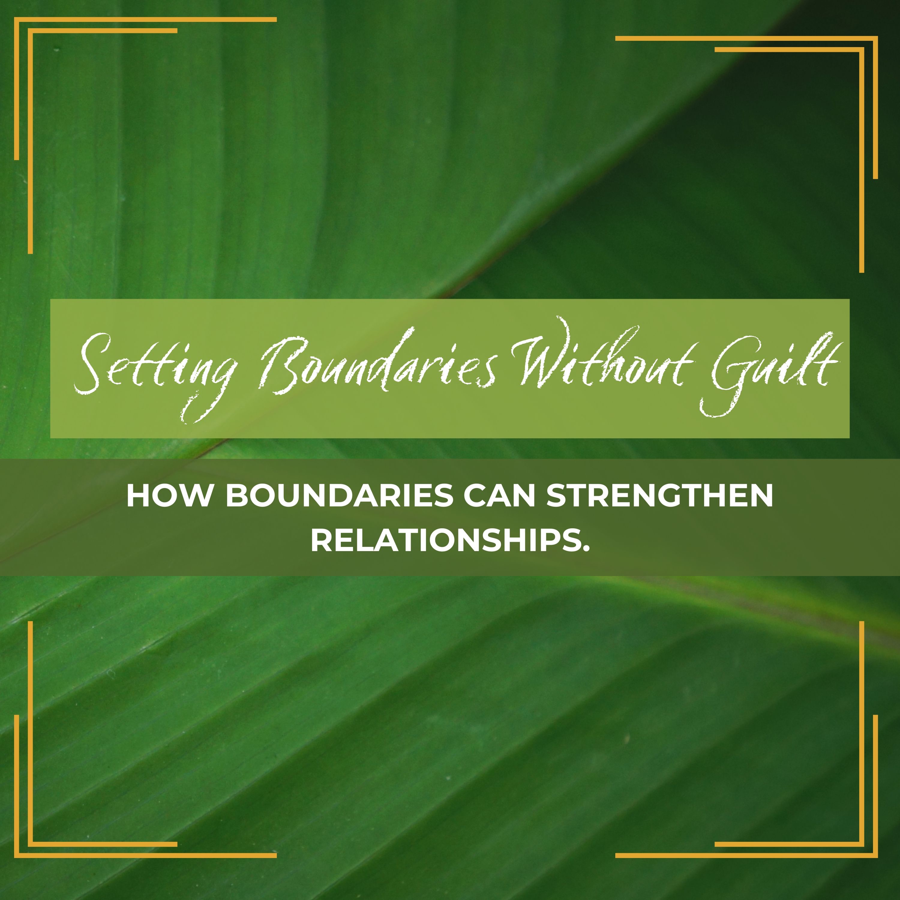 Casual Conversations | Setting Boundaries Without Guilt - How boundaries can strengthen relationships.  episode artwork